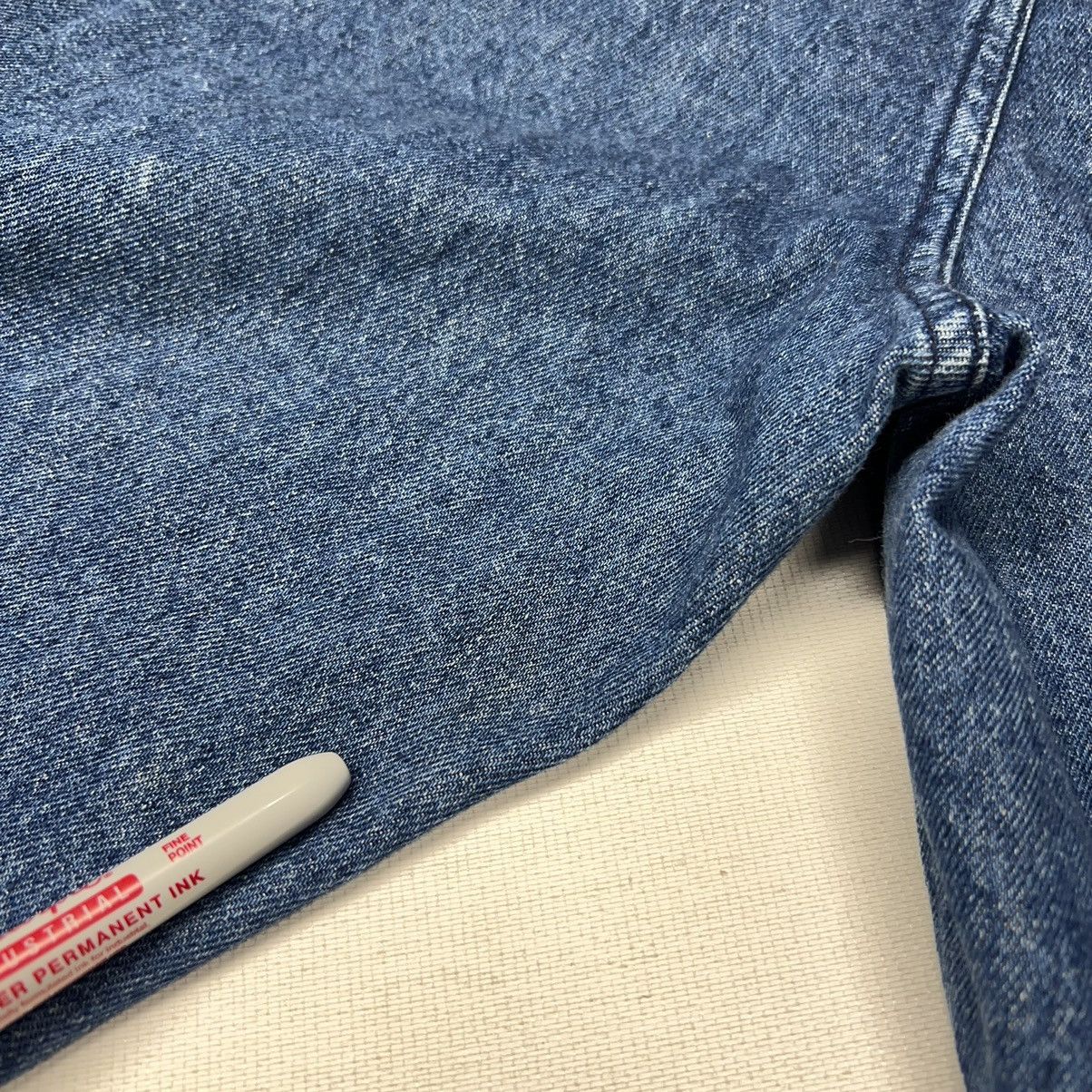 Vintage × Wrangler VTG Wrangler Timber Creek Jeans Blue Straight Denim Baggy Size US 34 / EU 50 - 16 Thumbnail