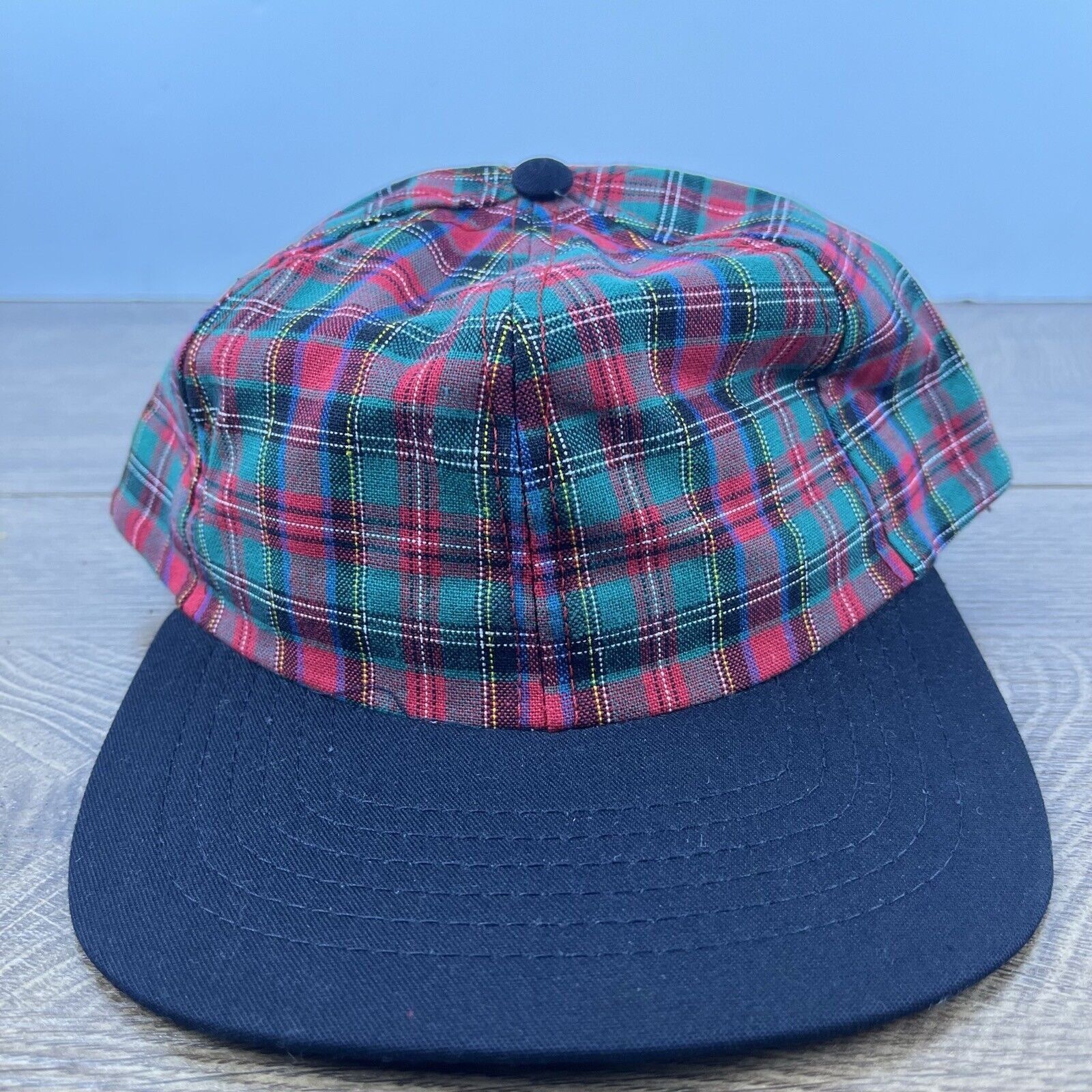 Other Red Green Christmas Snapback Hat Red Cap Hat Adjustable Hat Size ONE SIZE - 1 Thumbnail