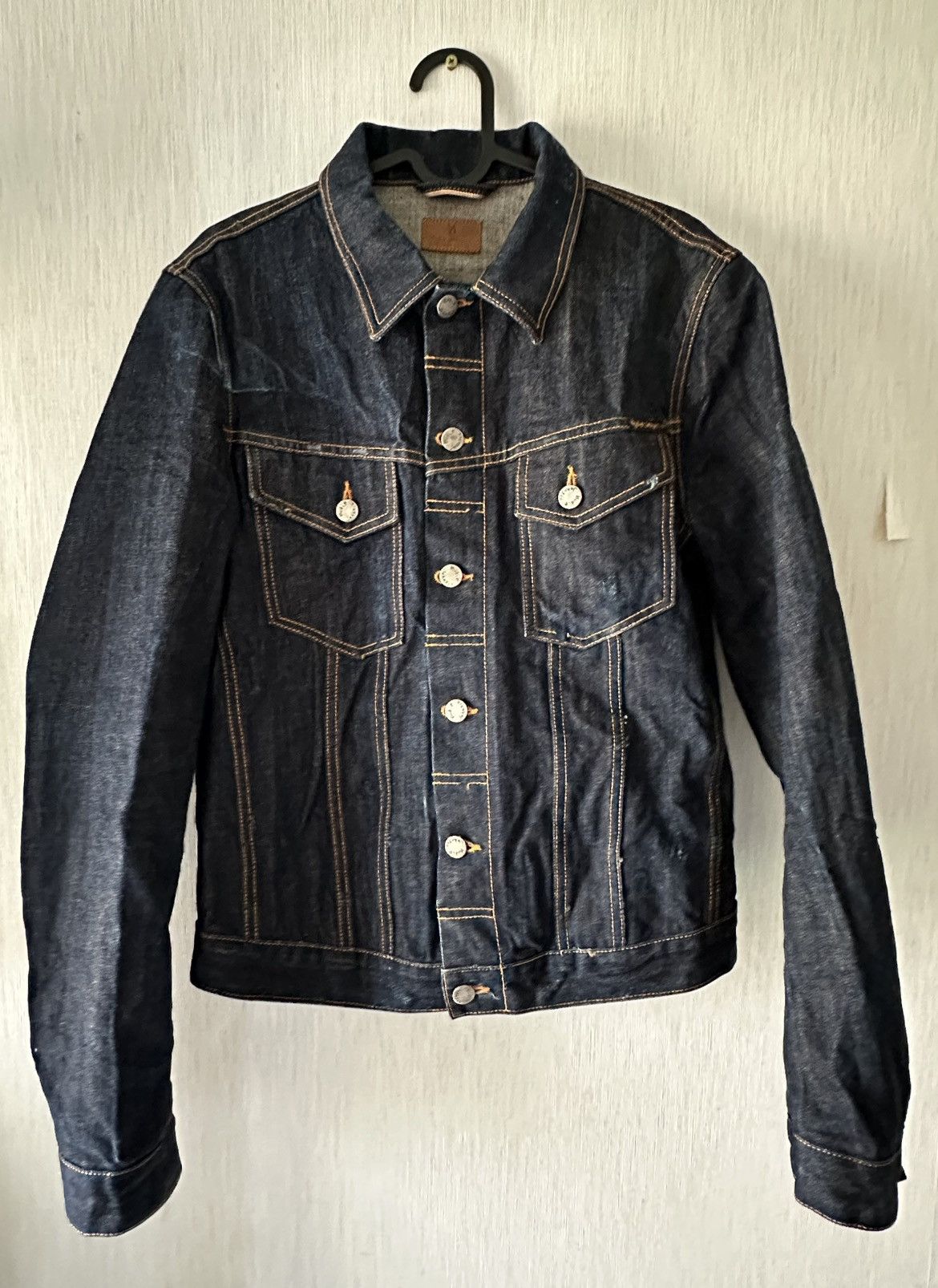 Nudie Jeans Billy Dry Selvage Size US M / EU 48-50 / 2 - 1 Thumbnail