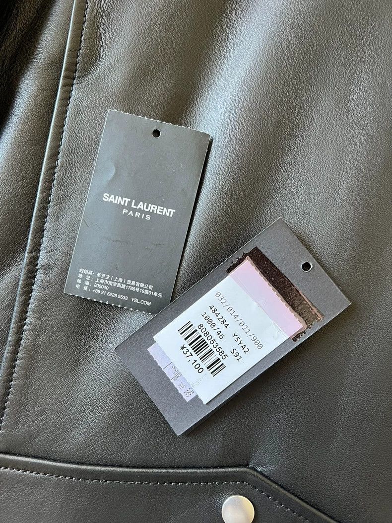 Saint Laurent Paris saint Laurent parisClassic L01 leather jacket 2503-Nextarr Size US S / EU 44-46 / 1 - 6 Thumbnail