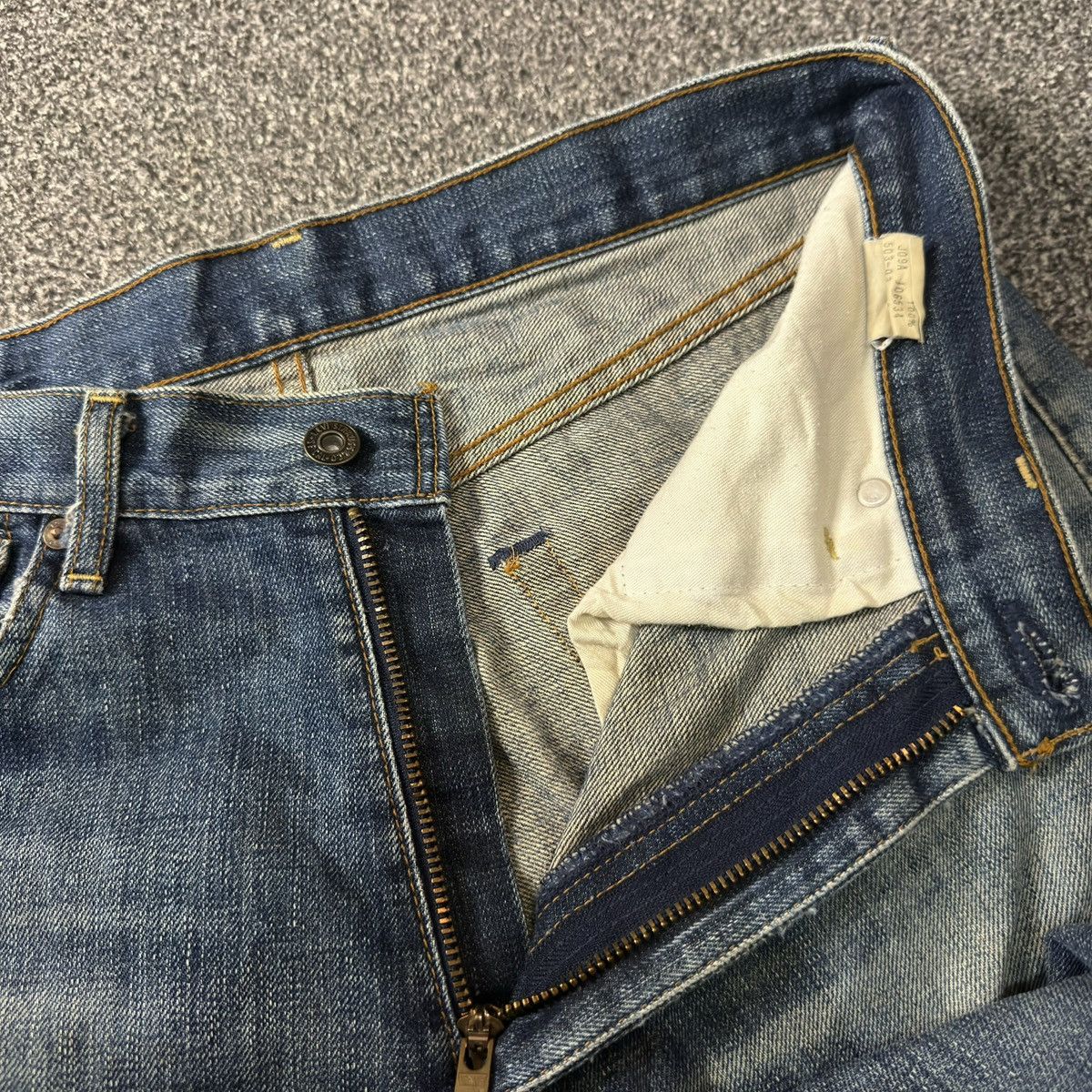 Engineered Garments × Levi's 🔥 y2k Levis 503 Baggy Distressed Destroyed Denim Jeans W32 Size US 32 / EU 48 - 11 Thumbnail