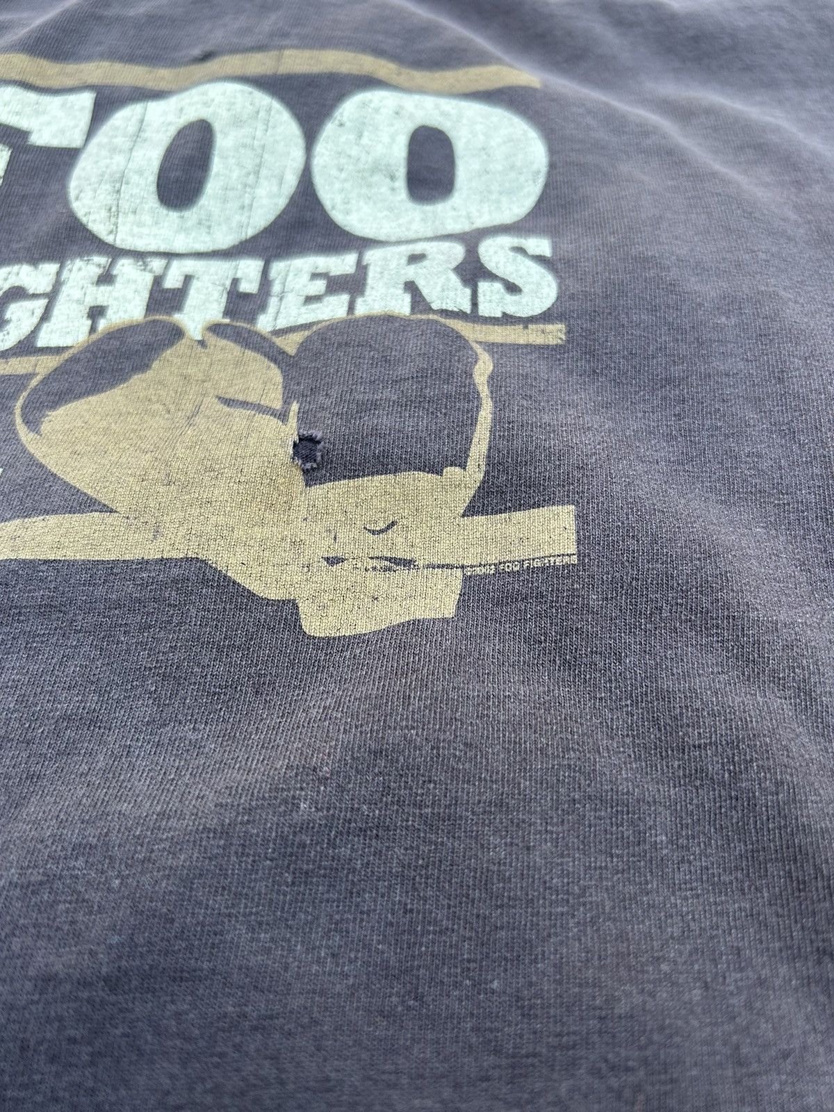 Band Tees × Vintage Rare Vintage 2002 Foo Fighters Boxing Club Tour Tee Size US L / EU 52-54 / 3 - 3 Thumbnail