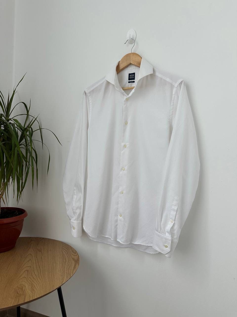 Boggi × Vintage Vintage Boggi Milano Whit Men’s Slim Fit Shirt Size US M / EU 48-50 / 2 - 2 Thumbnail