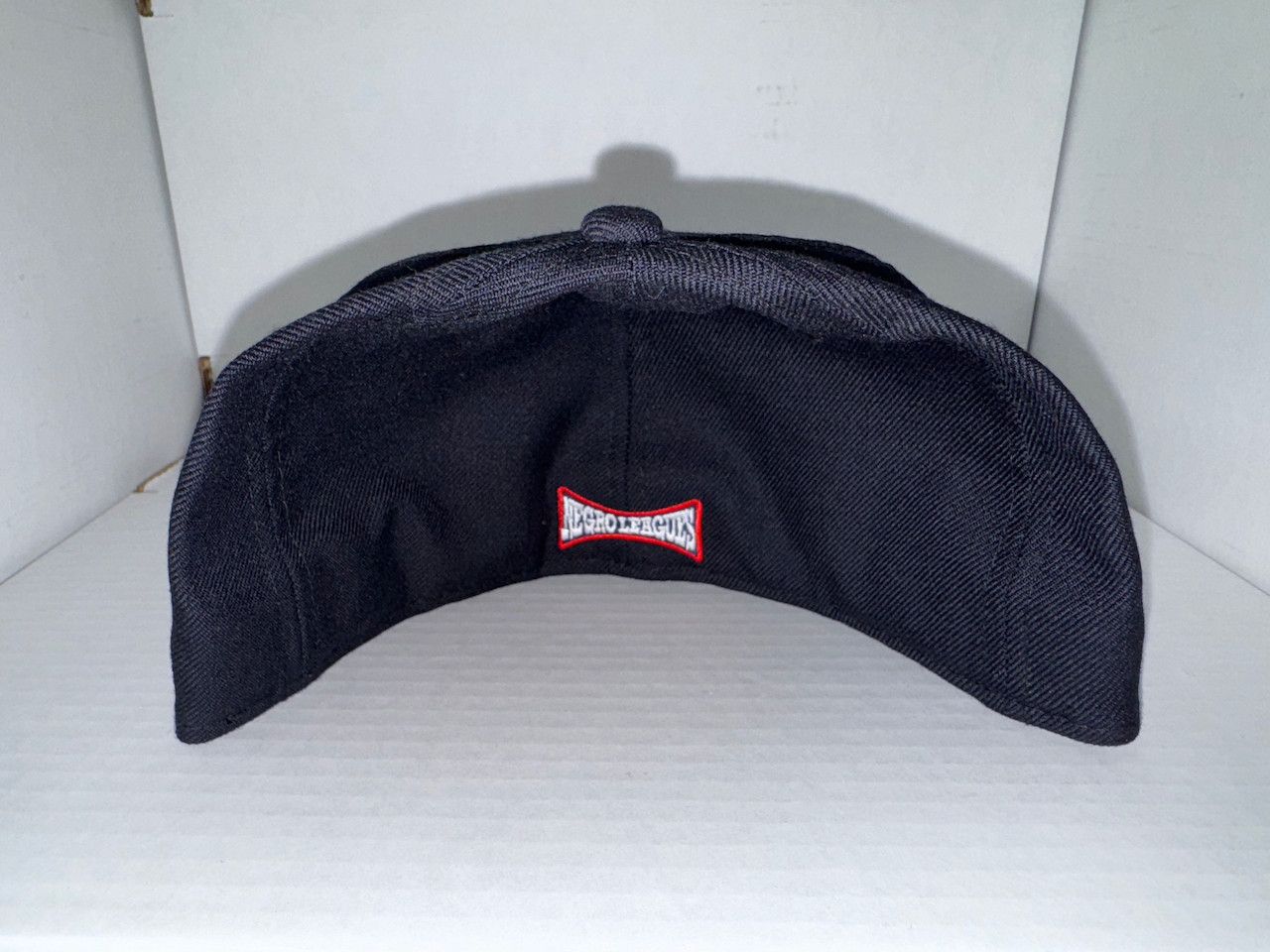 New Era Atlanta Black Crackers Fitted Cap, Navy (Size 7 1/2) Size ONE SIZE - 3 Thumbnail