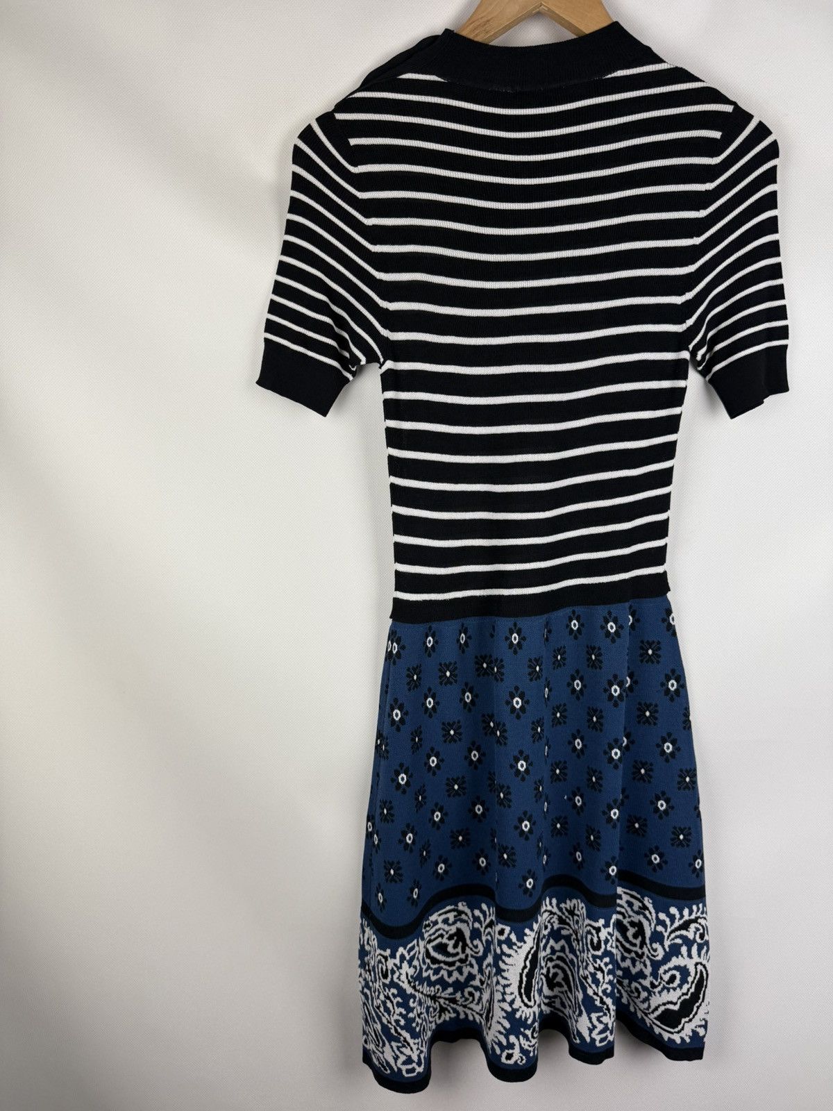 RED Valentino × Valentino Red Valentino Ladies Patterned Short Sleeve Viscose Dress Size L / US 10 / IT 46 - 17 Thumbnail
