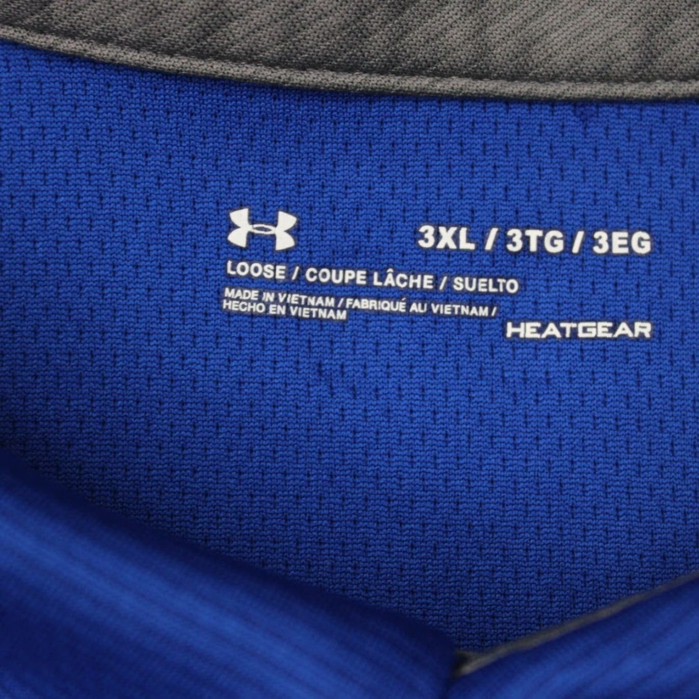Under Armour Under Armour Polo Shirt Mens 3XL Blue UA Tech Performance HeatGear S/S Polo Shirt Mens 3XL Blue UA Tech Performance HeatGear Loose Fit S/S Size US XXL / EU 58 / 5 - 5 Thumbnail