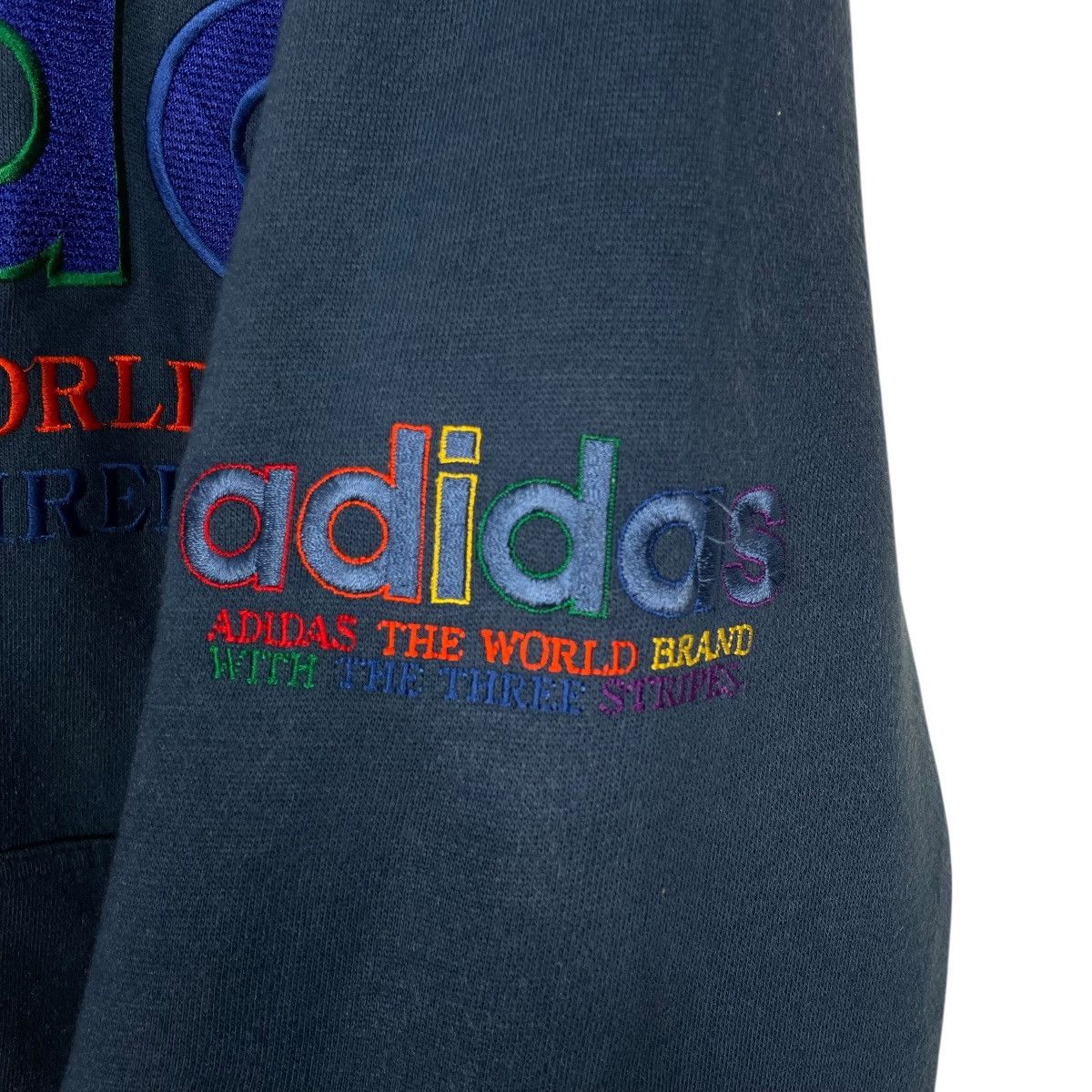 Adidas Adidas Big Logo Zipper Hoodie Size US L / EU 52-54 / 3 - 15 Thumbnail
