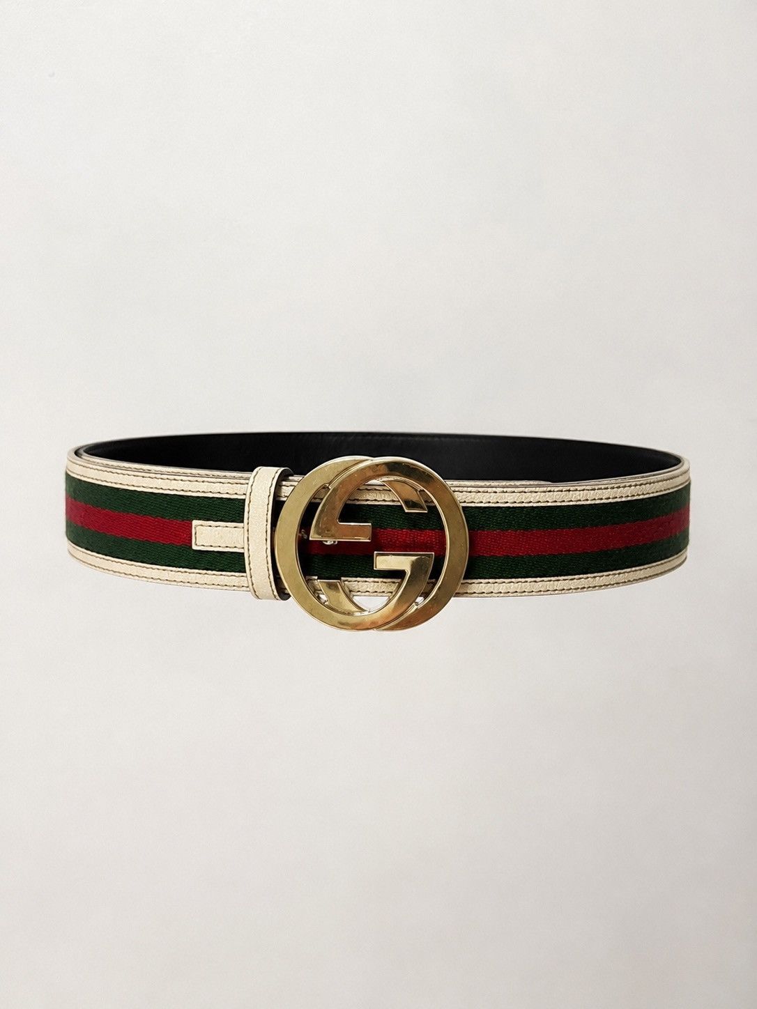 Gucci Gucci Belt Leather Unisex Luxury Size ONE SIZE - 1 Thumbnail