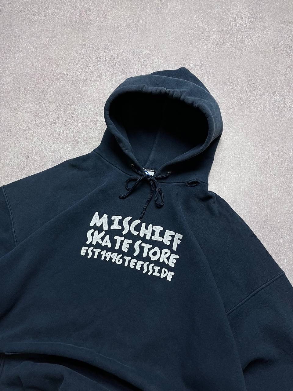 Vintage Vintage Mischief Boxy Heavy Cotton Hoodie XL Size US XL / EU 56 / 4 - 2 Thumbnail