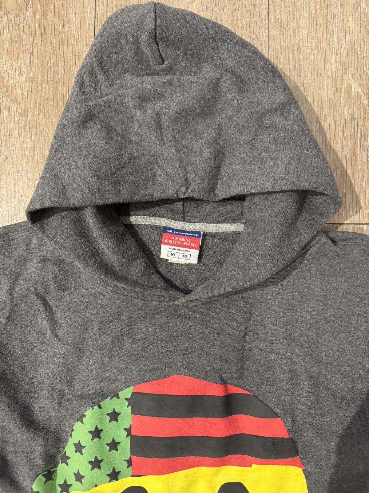 Cactus Plant Flea Market × DENIM TEARS CPFM Denim Tears Bandana Smiley Hoodie 1/1 Size US XL / EU 56 / 4 - 3 Thumbnail
