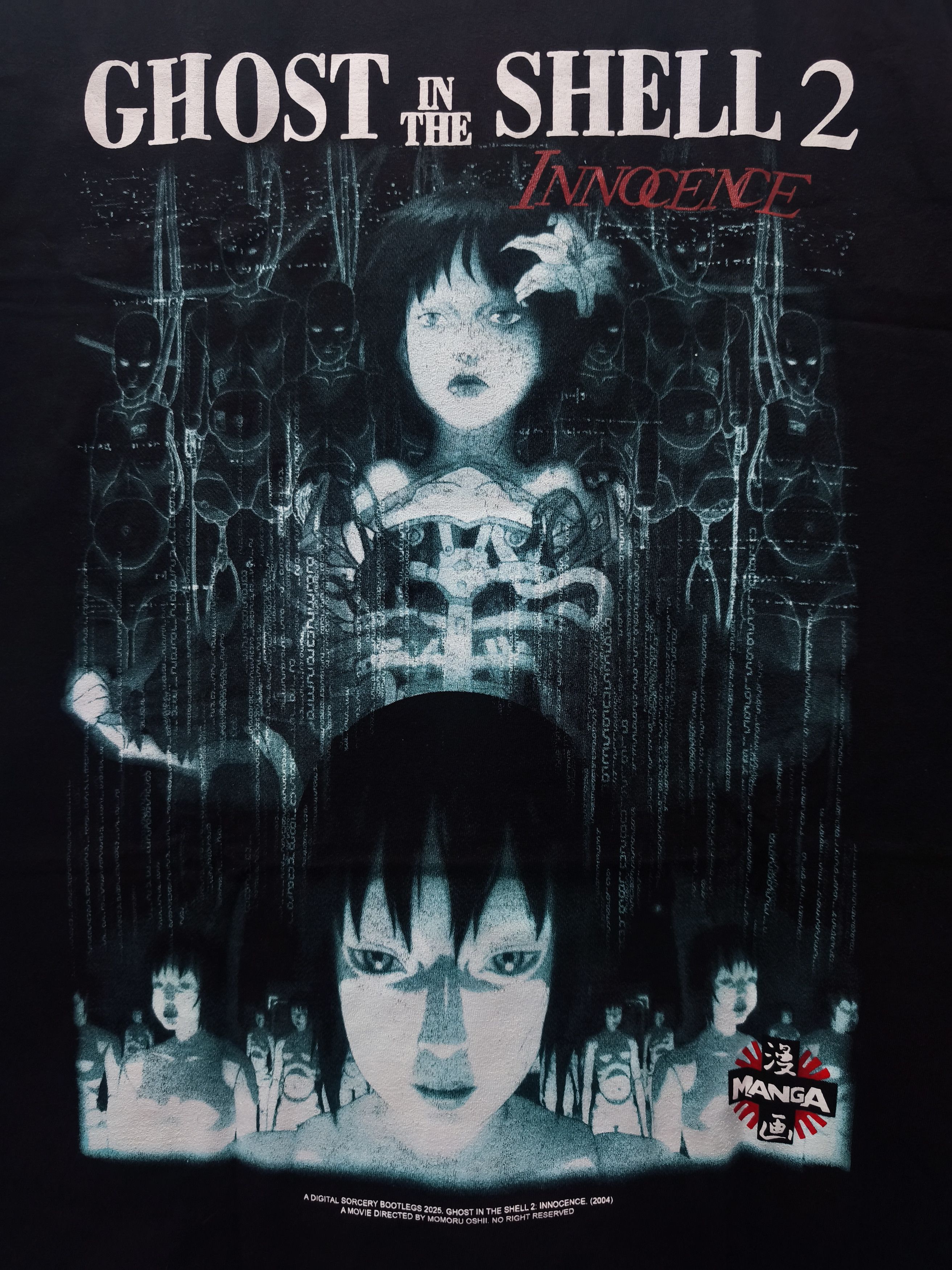 Anime Ghost In The Shell 2: Innocence T-shirt Size US XL / EU 56 / 4 - 2 Thumbnail