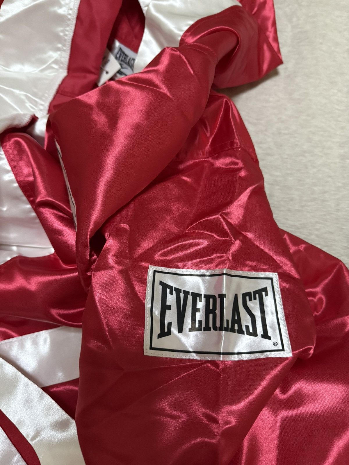 Everlast × Supreme Supreme Everlast Satin hooded Boxing Robe Red Size US S / EU 44-46 / 1 - 3 Thumbnail