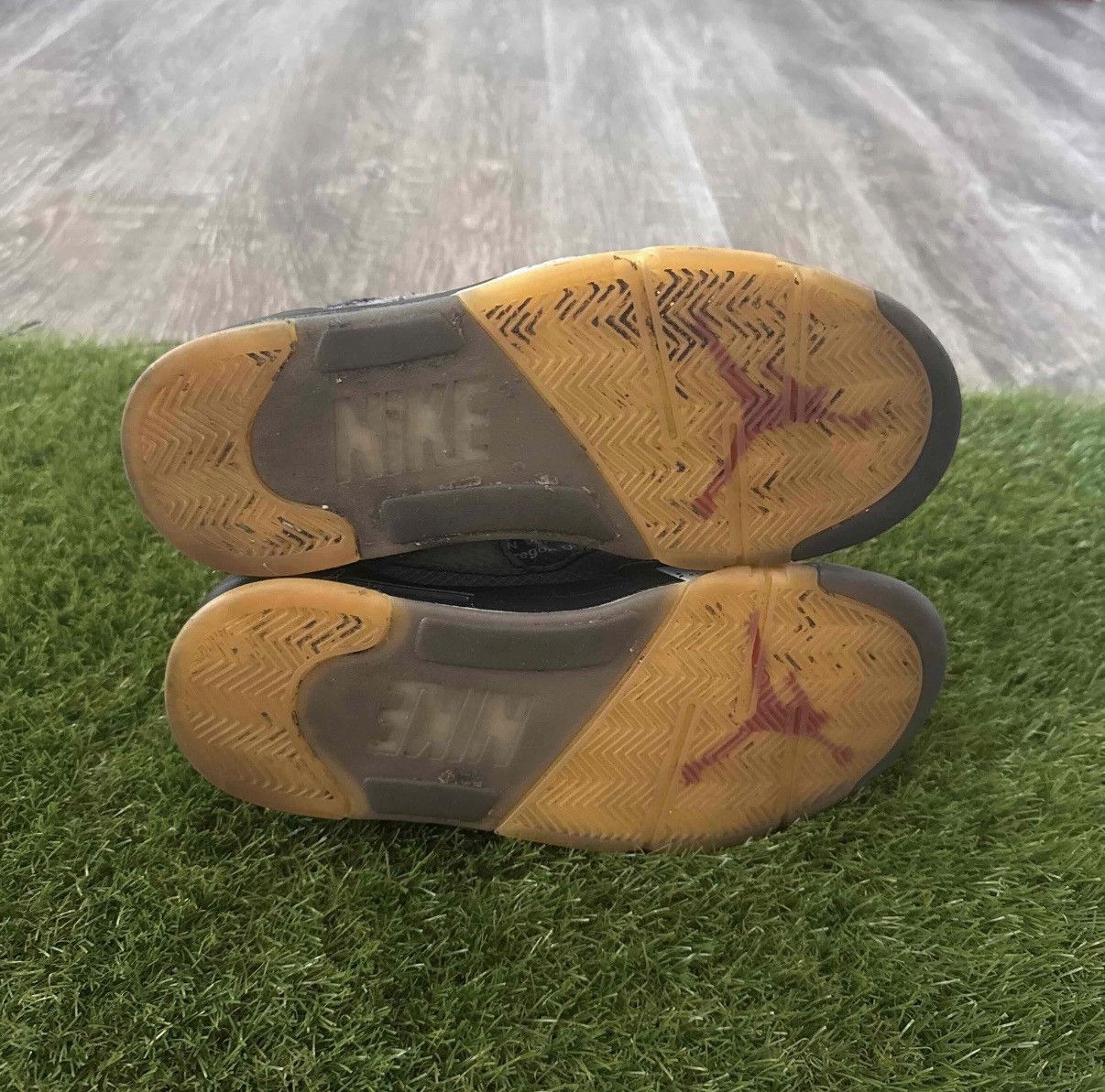 Jordan Brand × Off-White Off-White x Air Jordon 5 Retro SP ‘Muslin’ Size US 8.5 / EU 41-42 - 5 Thumbnail