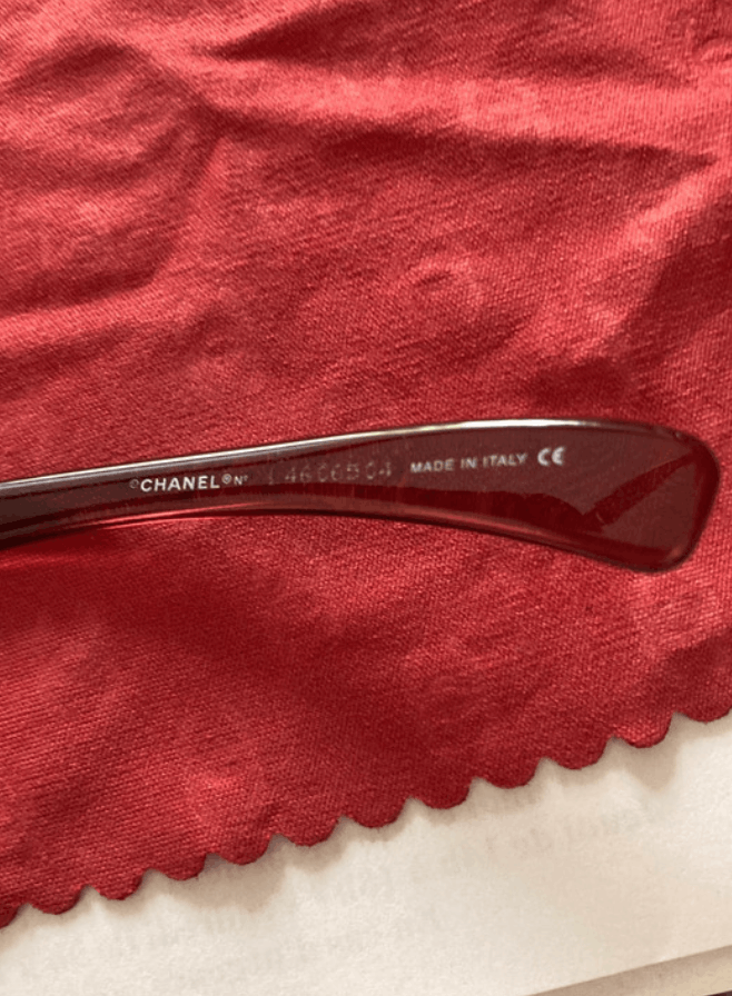 Chanel Chanel Sunglasses 4048 Rhinestone Logo Rimless Vintage Size ONE SIZE - 5 Thumbnail