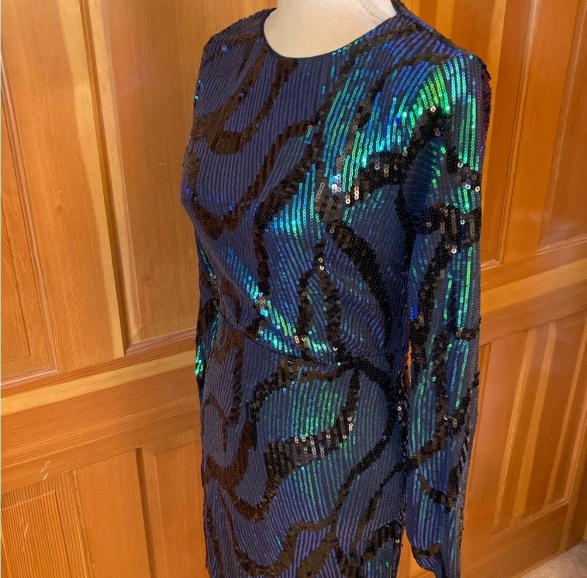Designer × Other Nwt, Lavishly Paris Women’s Backless Sequin Dress Size M / US 6-8 / IT 42-44 - 7 Thumbnail
