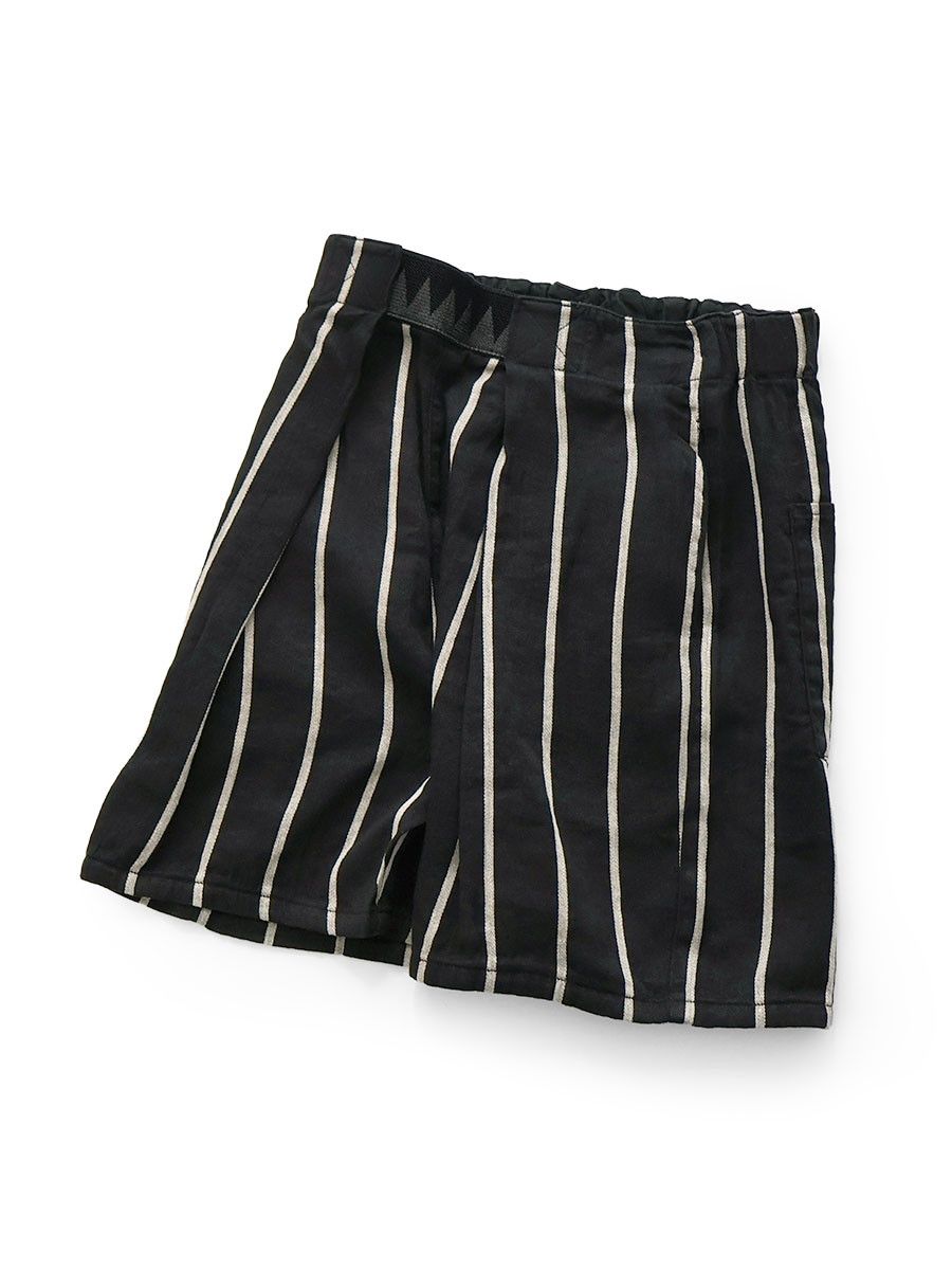 Kapital Kapital Linen Frieze Striped Easy Beach GO Shorts Size US 36 / EU 52 - 1 Thumbnail