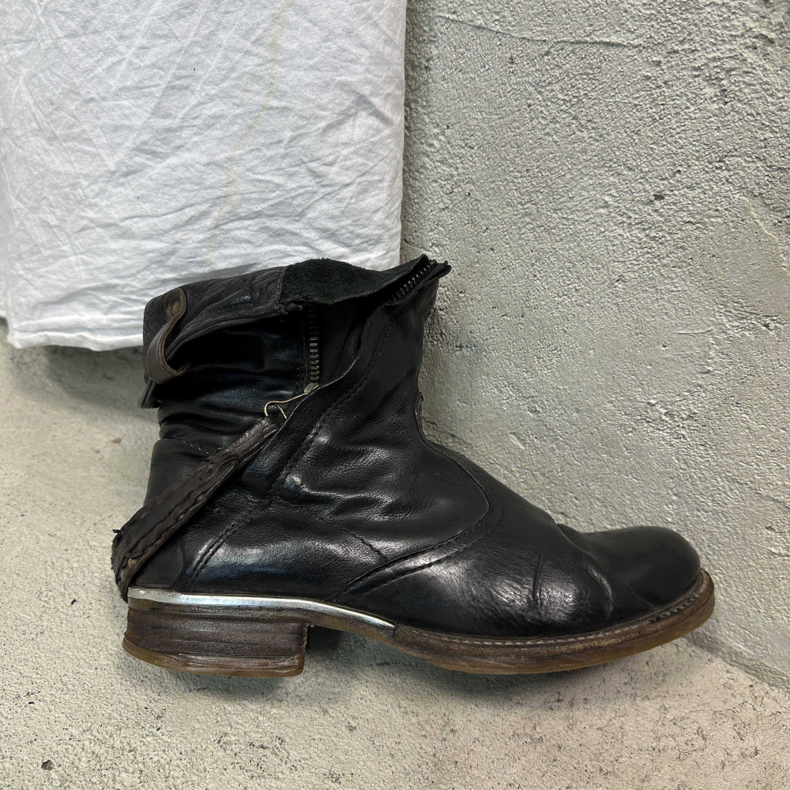 A.S.98 Vintage Avant Garde Leather A.S.98 Airstep Pirate Boots Y2K Size US 9 / IT 39 - 12 Thumbnail