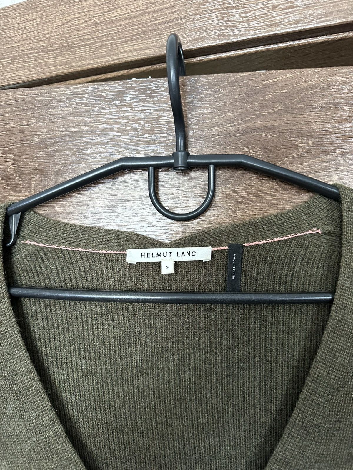 Helmut Lang Helmut Lang Cashmere V-Neck Knit Sweater Pullover Size US S / EU 44-46 / 1 - 6 Thumbnail
