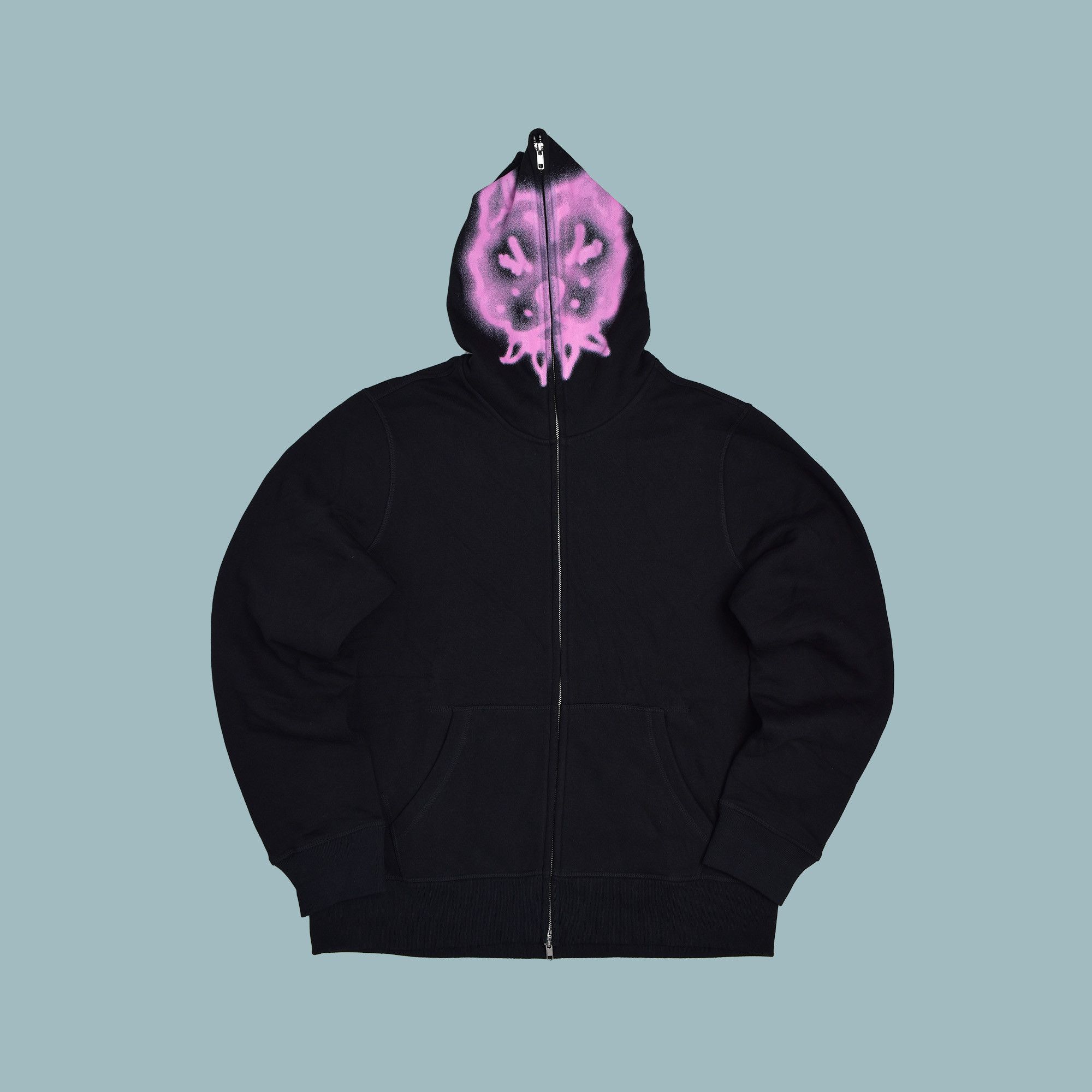 Chito *BNWT* CHITO x CAMILA CABELLO PINK SPRAY DOG FULL ZIP HOODIE Size US XL / EU 56 / 4 - 1 Thumbnail