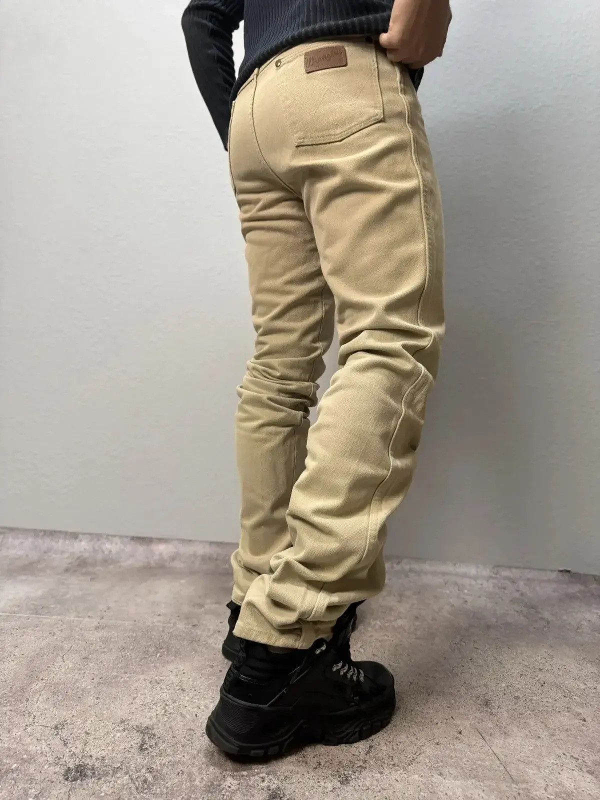 Japanese Brand Rare Wrangler 80s pants Japanese style opium faded Size US 34 / EU 50 - 1 Thumbnail