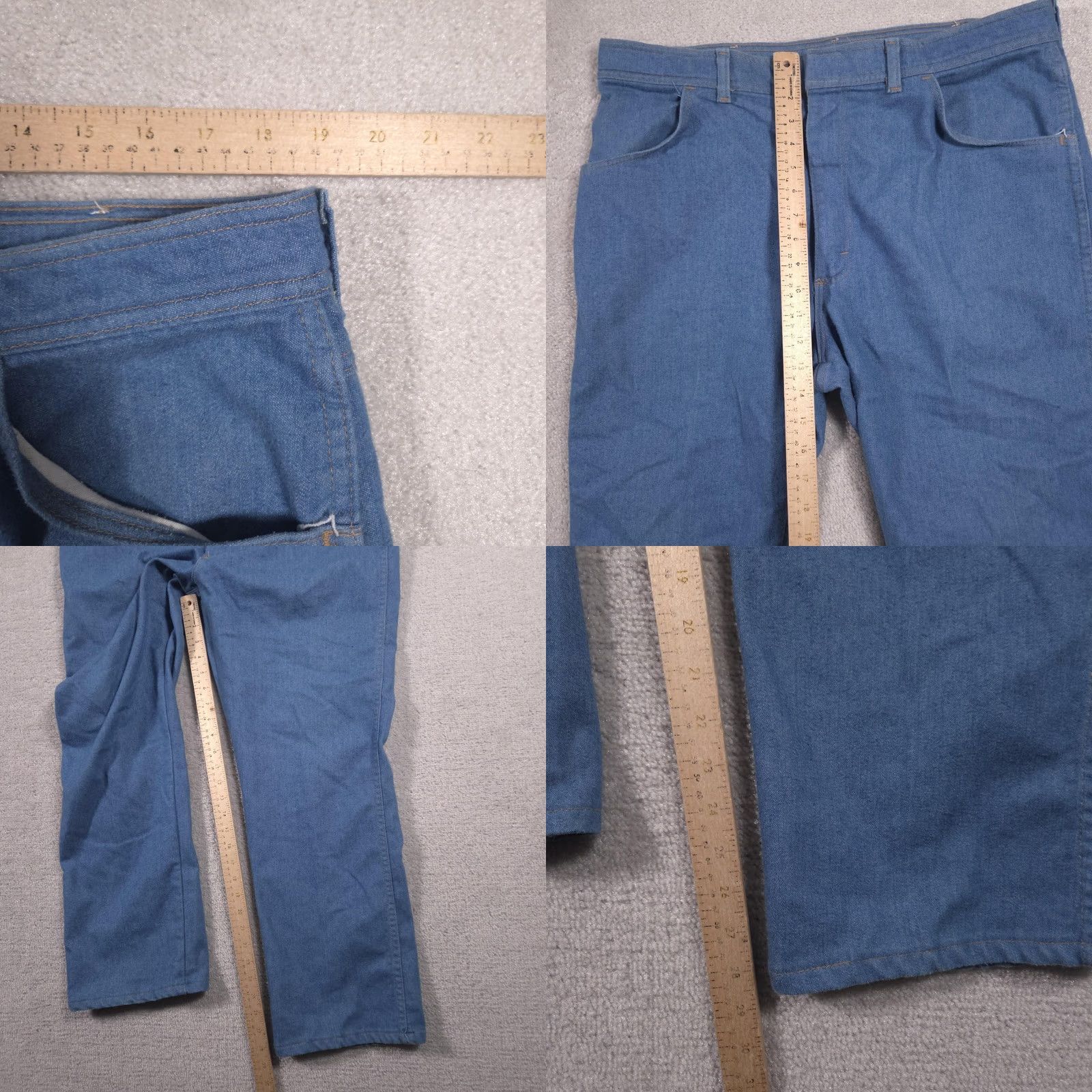 Wrangler Wrangler Jeans Mens 40x29 Blue Retro Denim Straight Leg Workwear 85493LB USA Size US 40 / EU 56 - 8 Thumbnail