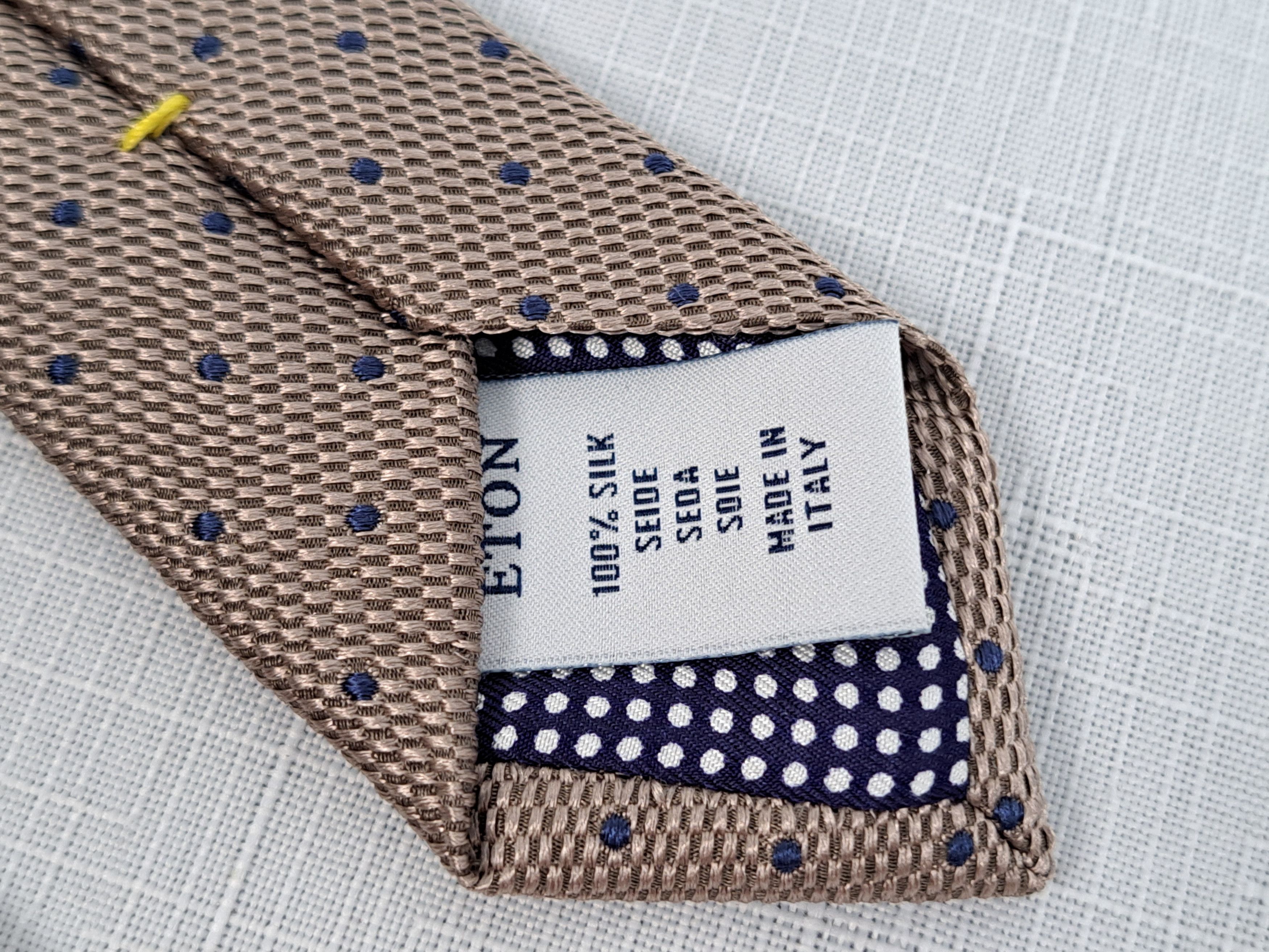 Eton ETON polka dot silk tie. Made in Italy Size ONE SIZE - 9 Thumbnail