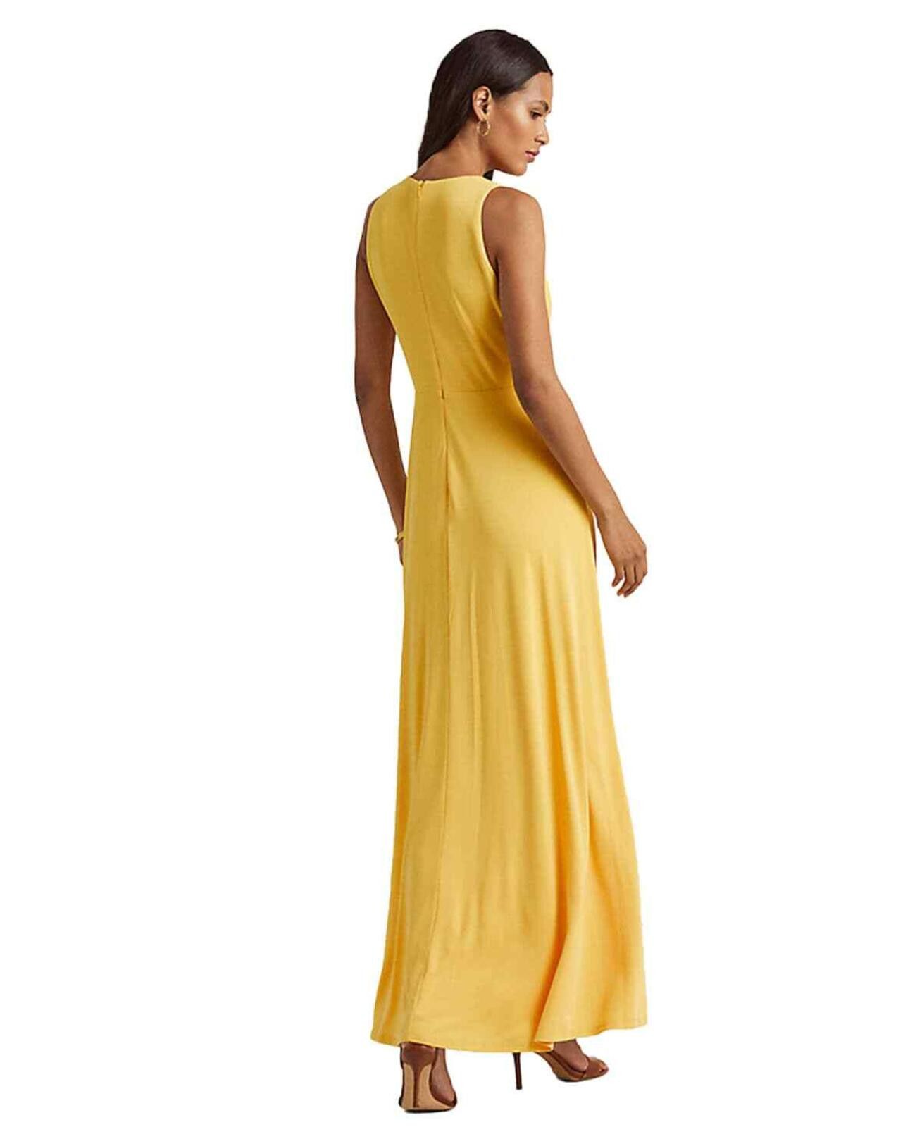 Lauren Ralph Lauren Lauren Ralph Lauren Buckle-Trim Jersey Halter Gown Dress 8 Size M / US 6-8 / IT 42-44 - 2 Thumbnail