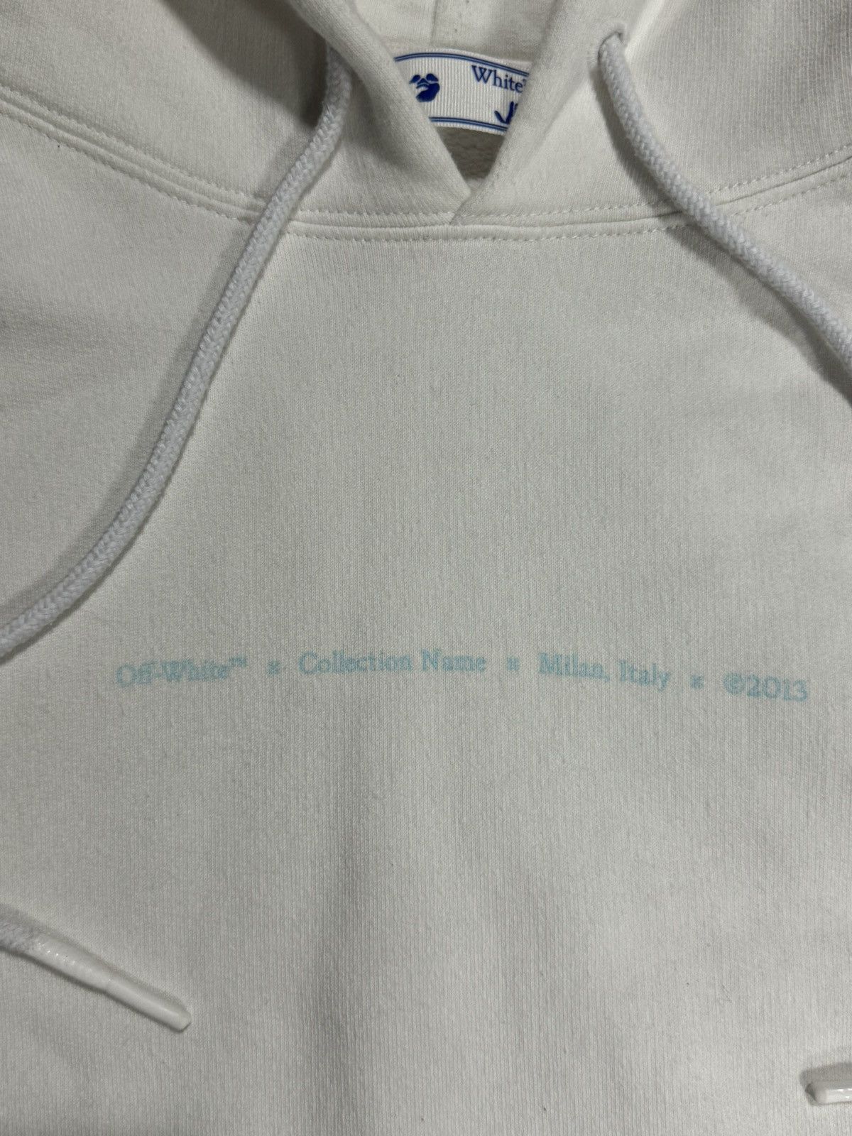 Off-White Off-White White sweatshirt blue brush Size US S / EU 44-46 / 1 - 3 Thumbnail