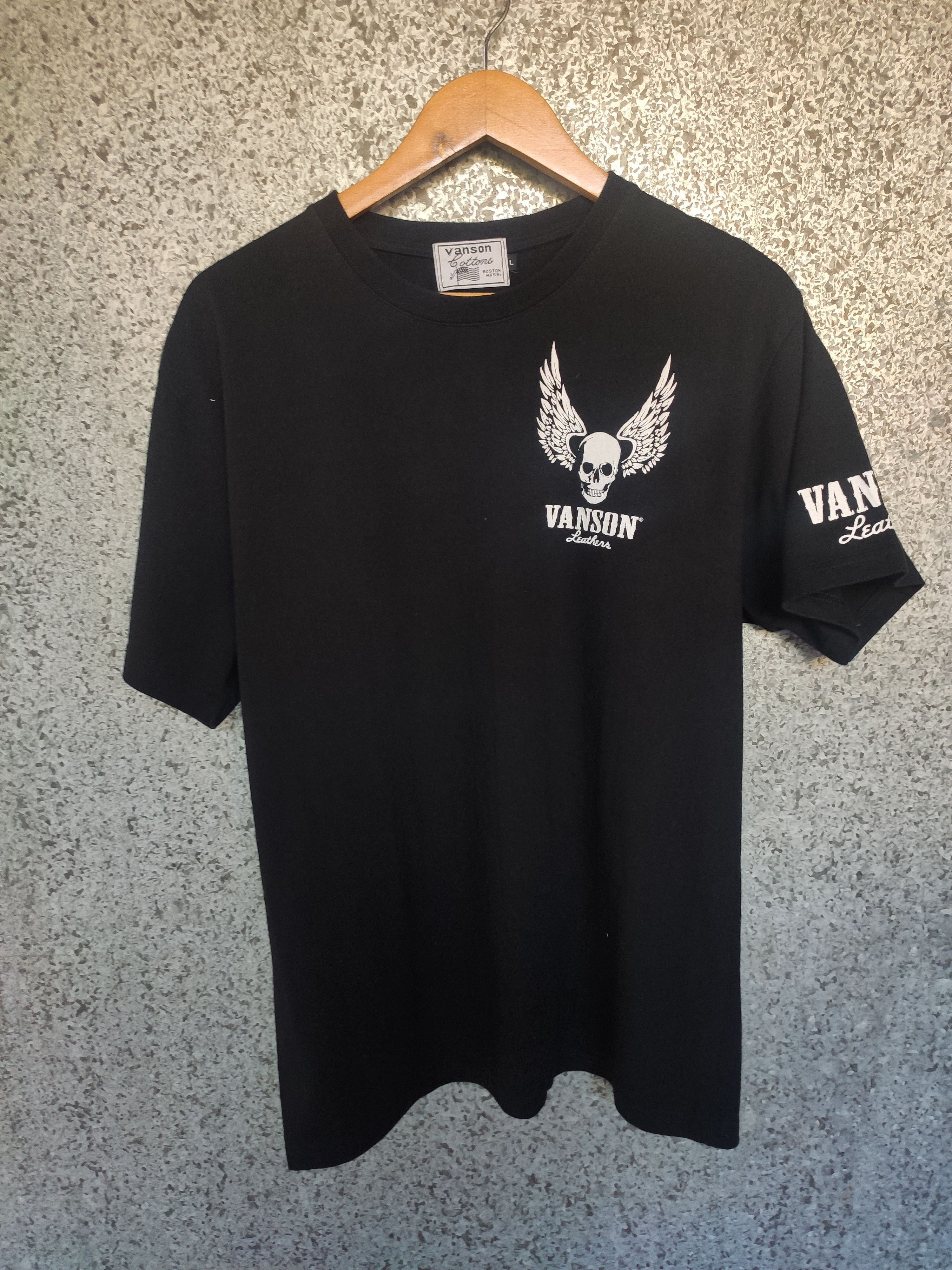 Vanson Leathers Vanson Leather t shirt Size US L / EU 52-54 / 3 - 5 Thumbnail
