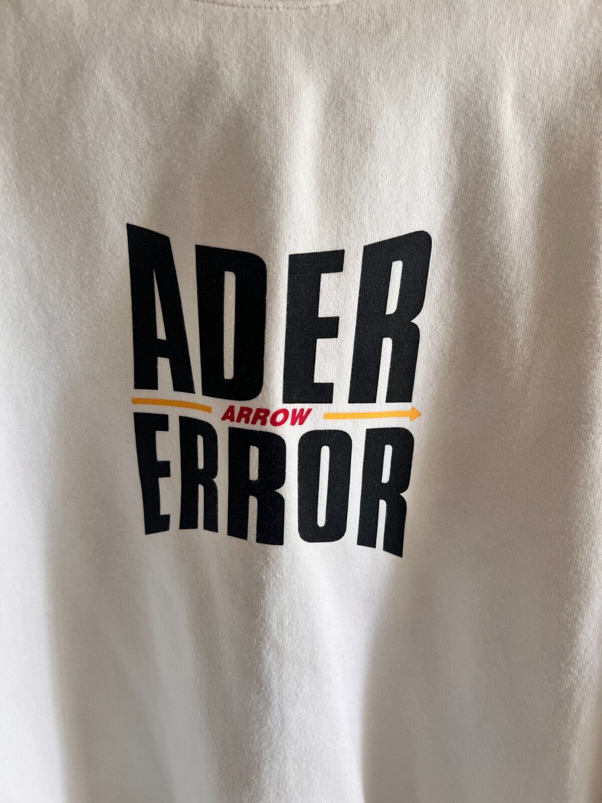 Ader Error ADER error Arrow Form Logo Sweatshirt White S Size US S / EU 44-46 / 1 - 6 Thumbnail