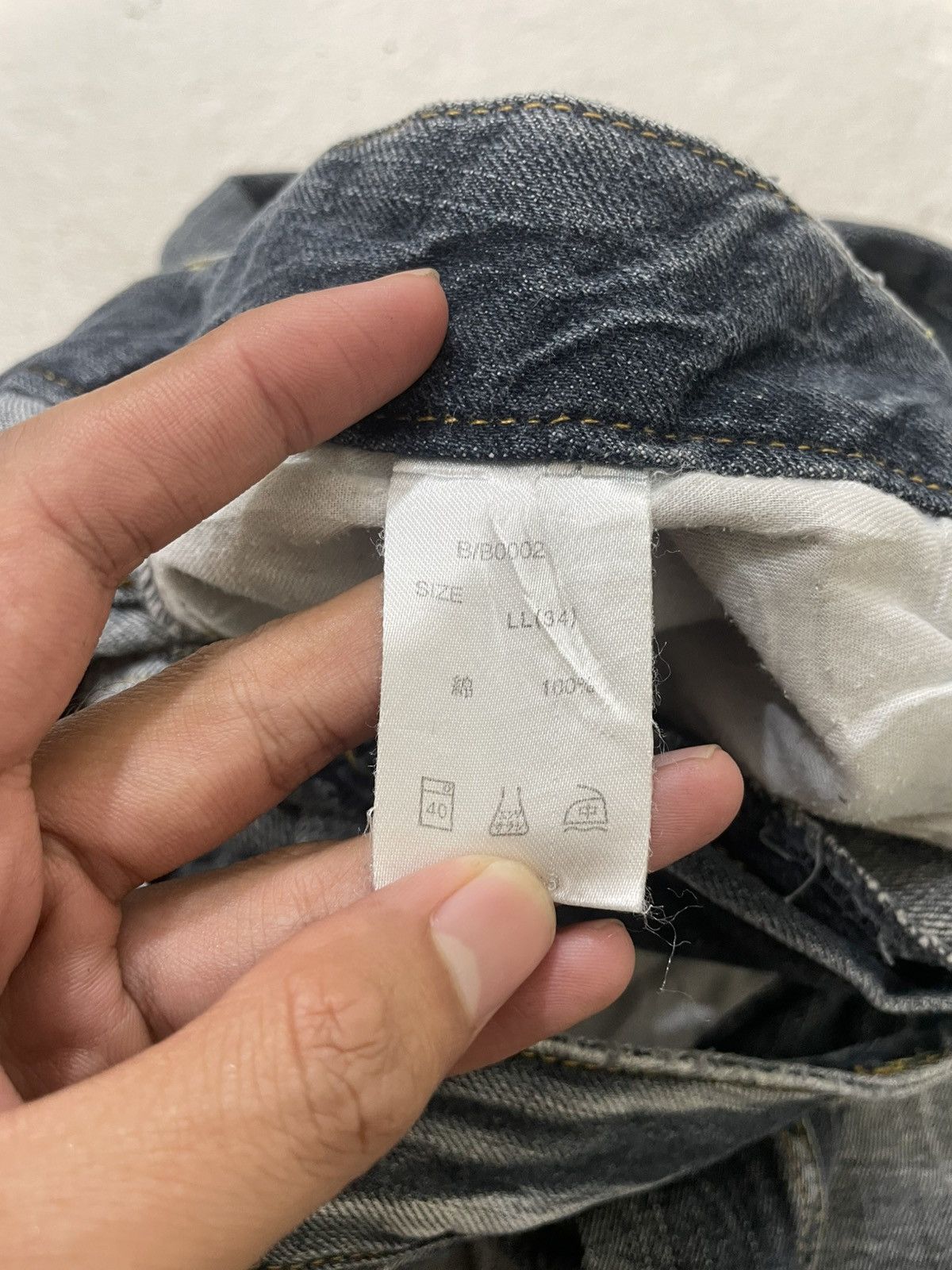 Japanese Brand 2000s Blow Flare Denim Heavy Fade Bootcut Jeans If6was9 LGB Size US 26 / EU 42 - 6 Thumbnail