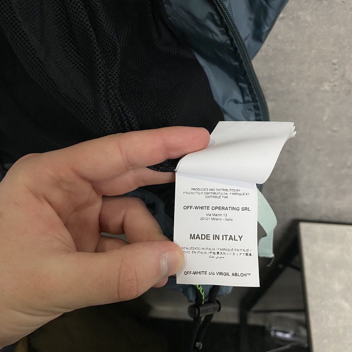 Off-White Off White Light Nylon Track Jacket Size US S / EU 44-46 / 1 - 16 Thumbnail