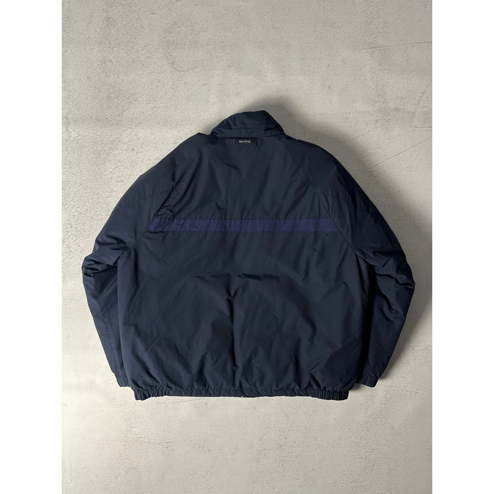 Nautica Vintage Nautica Blue Long Sleeve Insulated Jacket - Mens 2XL Size US XL / EU 56 / 4 - 2 Thumbnail