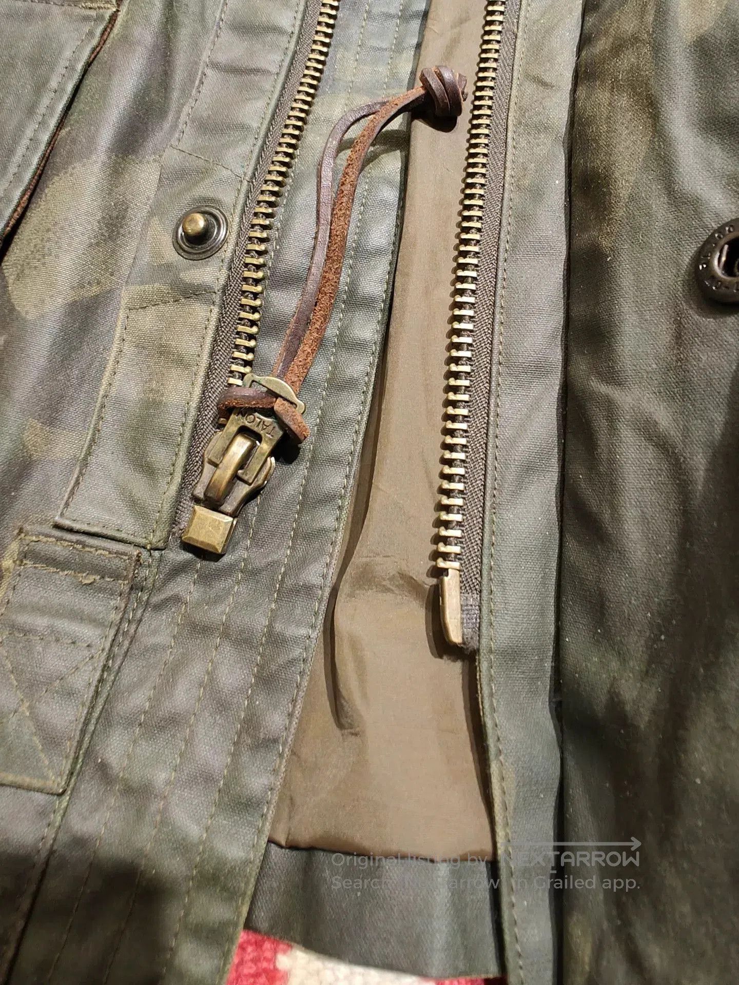 RRL Ralph Lauren Camouflage Waxed Jacket by Ralph Lauren. Size US M / EU 48-50 / 2 - 4 Thumbnail