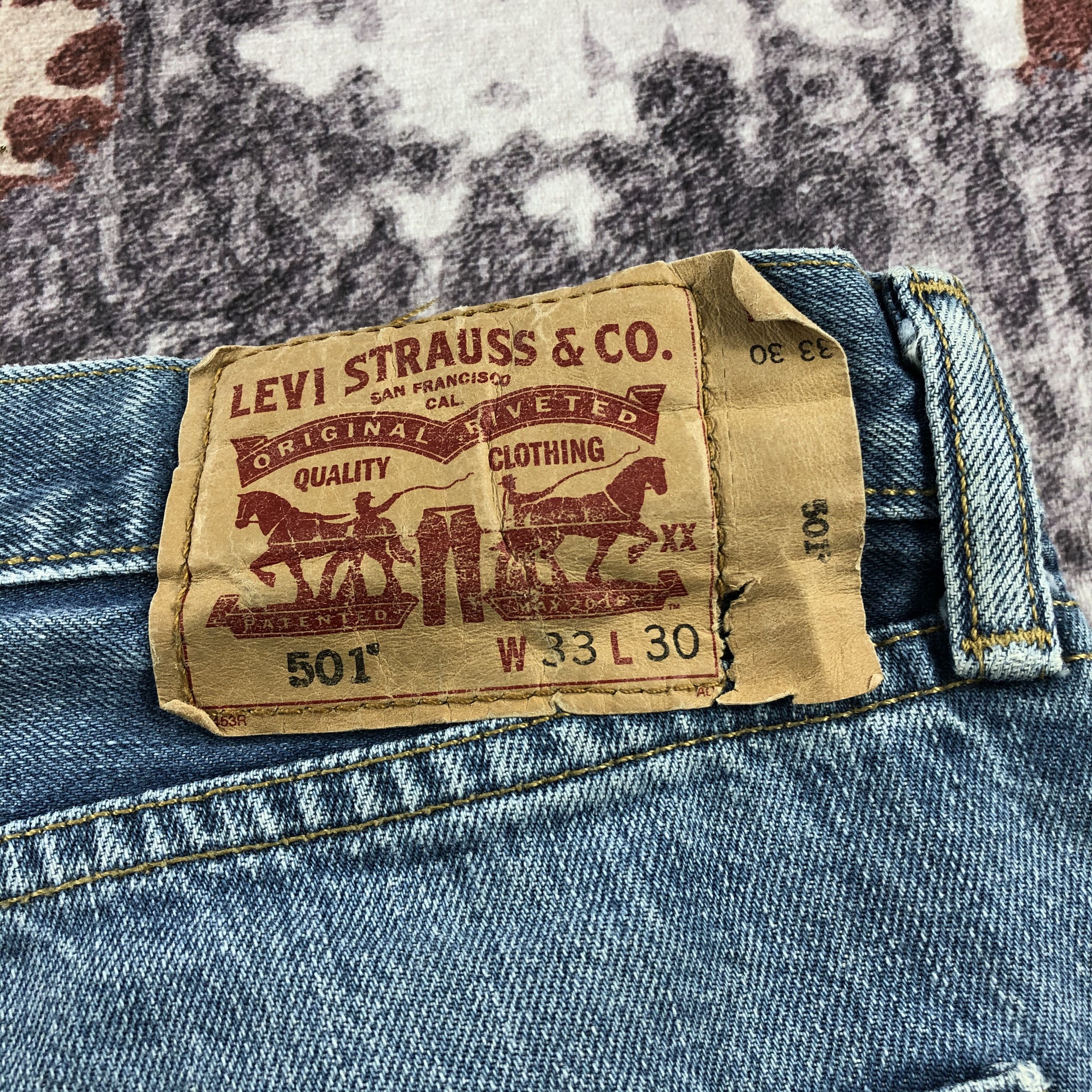Levi's × Vintage Vintage Blue Wash Levis 501 Jeans-JM2386 Size US 34 / EU 50 - 6 Thumbnail