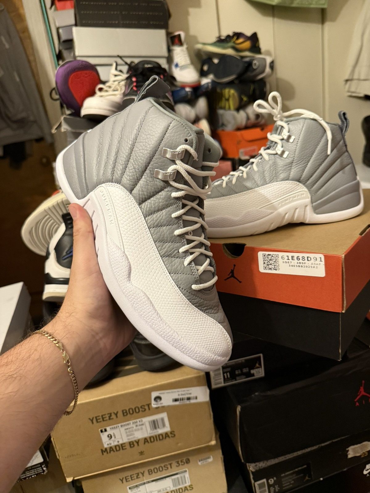 Jordan Brand Jordan retro 12 wolf grey size 8.5 Size US 8.5 / EU 41-42 - 1 Thumbnail