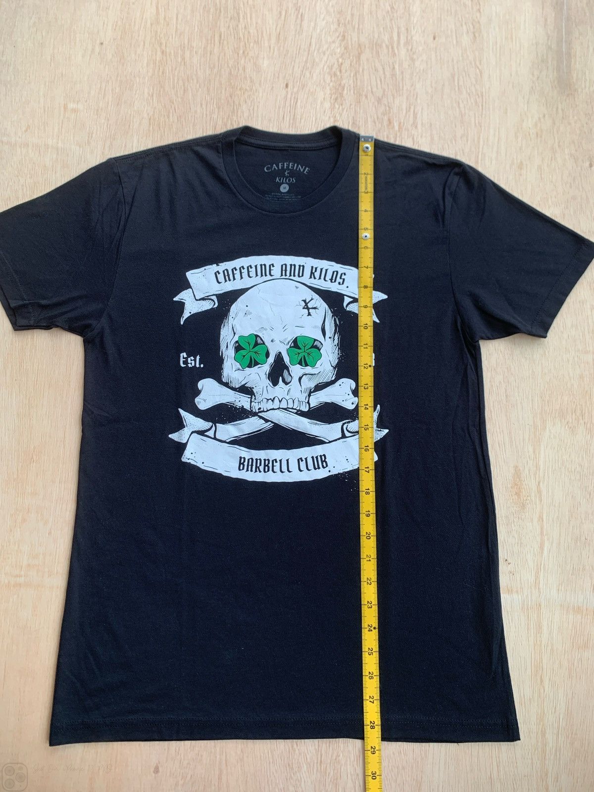 Hysteric Glamour × If Six Was Nine × Japanese Brand Y2k Caffeine Kilos Skull Poem style Tshirt Size US M / EU 48-50 / 2 - 6 Thumbnail