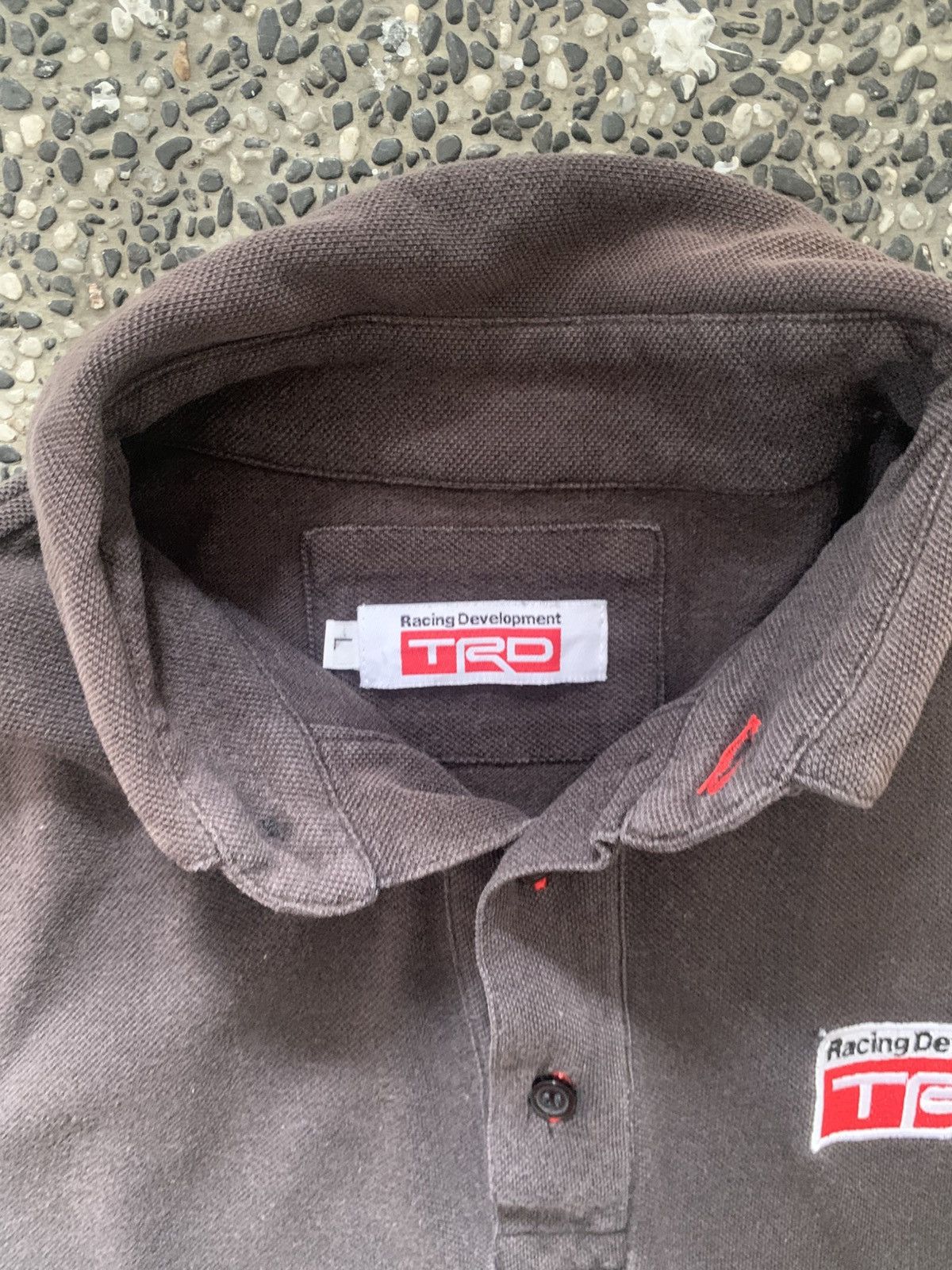 Vintage Vintage 90s Toyota TRD Racing Development Polo Shirt Size US L / EU 52-54 / 3 - 9 Thumbnail