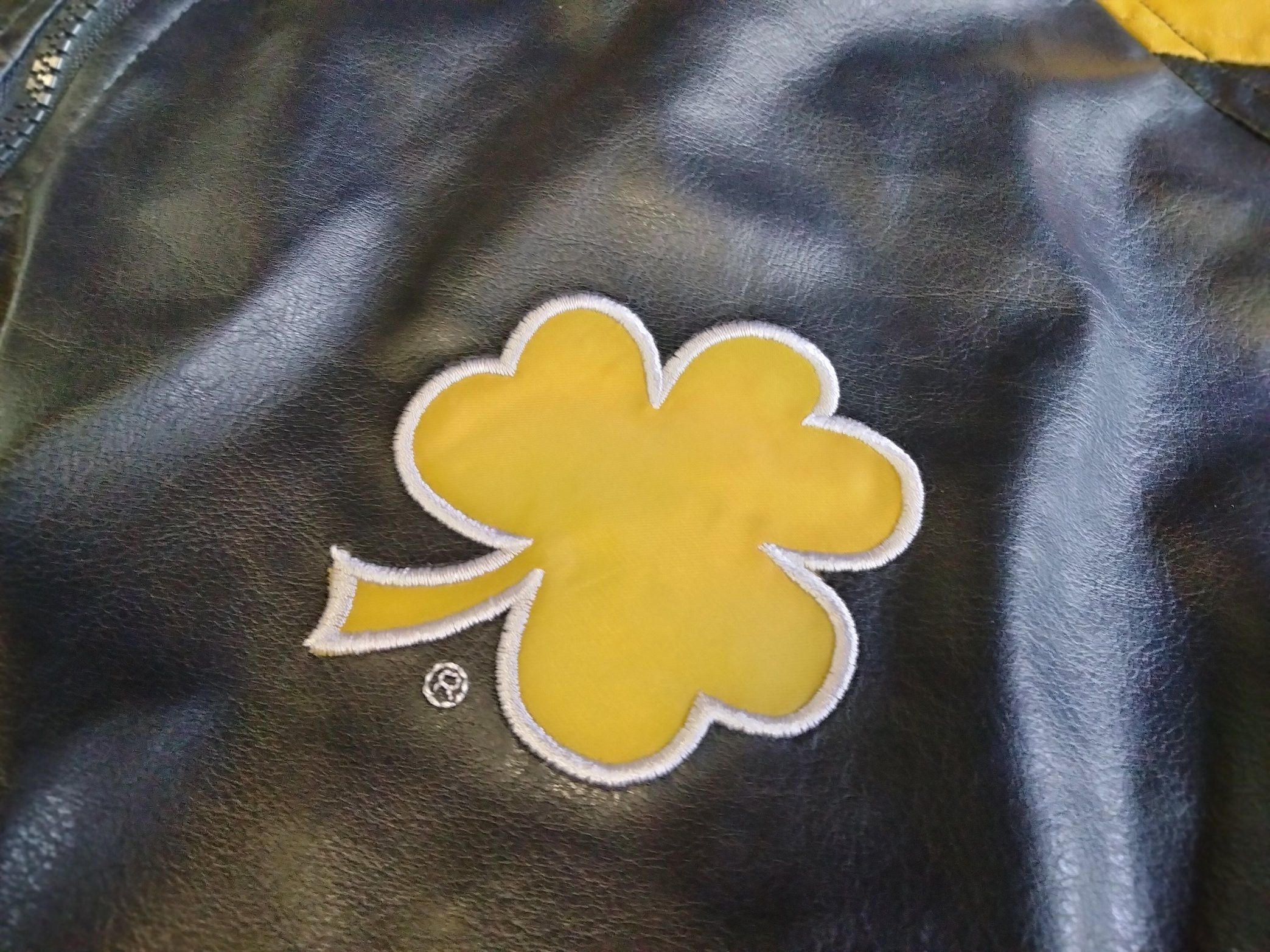 Steve And Barrys Notre Dame Fighting Irish XXL Bomber Varsity Style Jacket Size US XXL / EU 58 / 5 - 3 Thumbnail