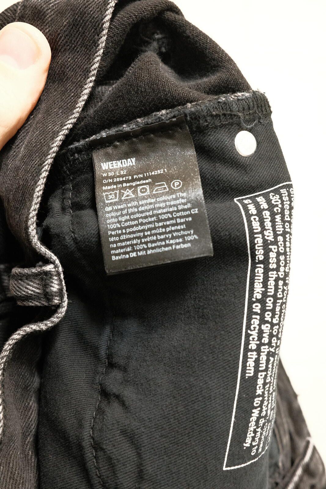 Levi's Weekday Wide Leg Jeans 30W Size 30" / US 8 / IT 44 - 5 Thumbnail