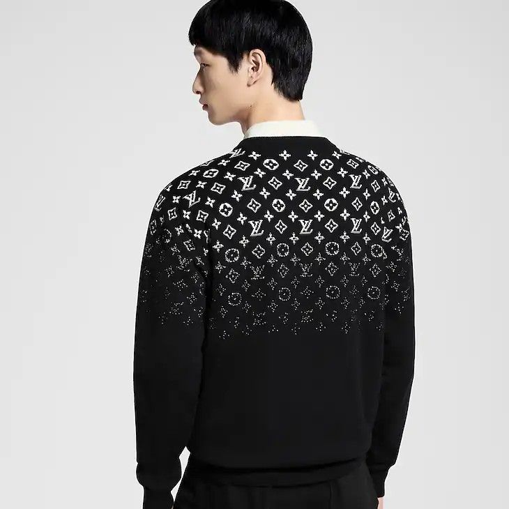 Louis Vuitton Gradient Cotton Crewneck Size US XL / EU 56 / 4 - 3 Thumbnail