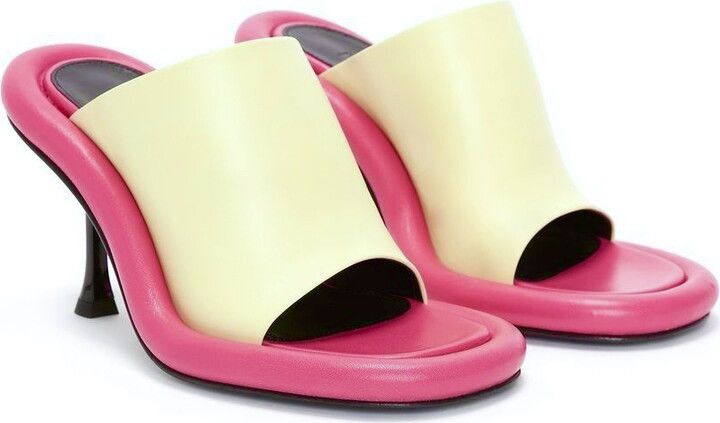 JW Anderson JW Anderson BUMPER-TUBE LEATHER MULES💛🩷 Size US 6 / IT 36 - 10 Thumbnail