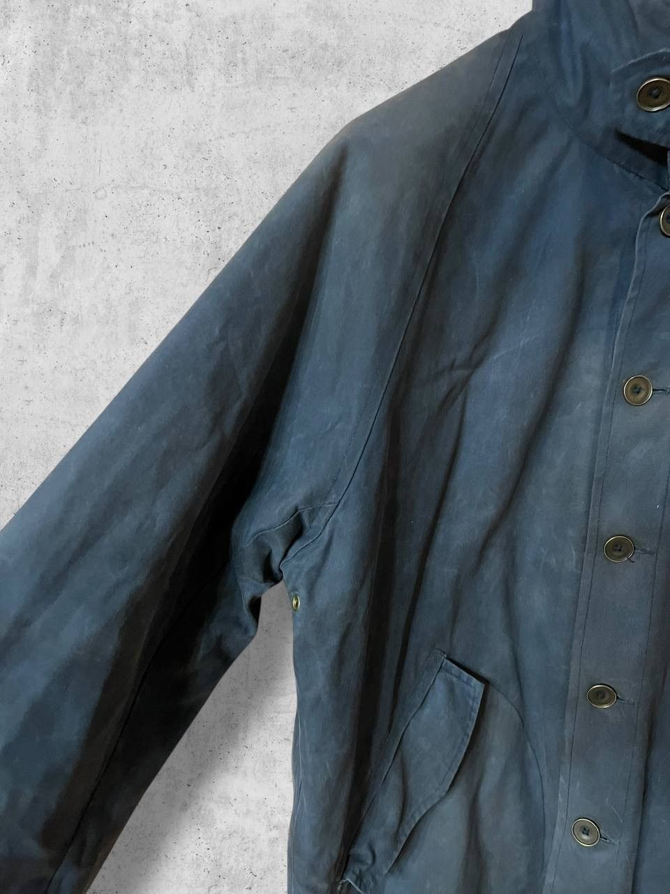 Other Fleurs De Bagne WAXED Vintage Work Wear Jacket Bomber wax Size US L / EU 52-54 / 3 - 6 Thumbnail
