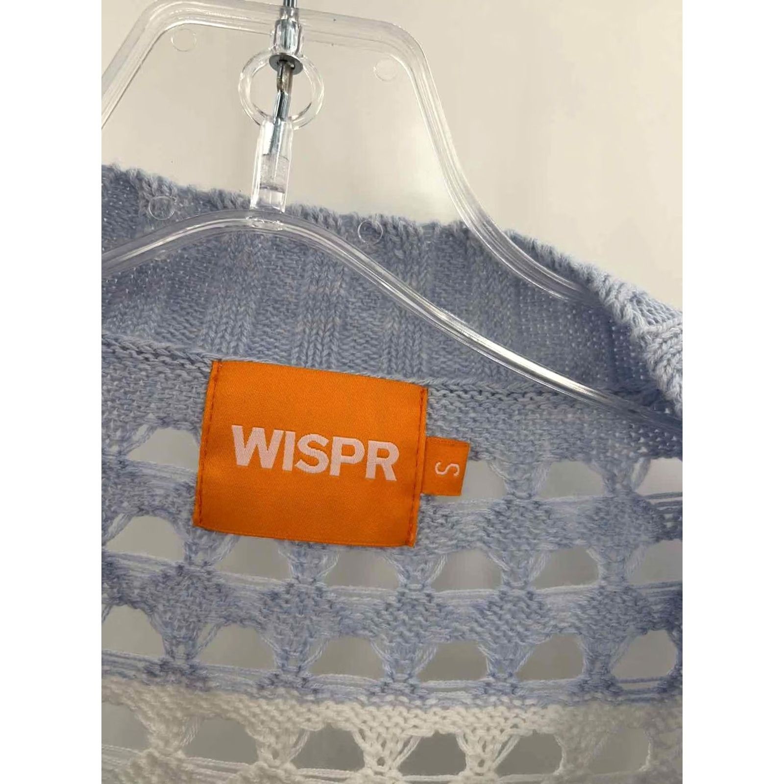 Vintage WISPR Blue Sweater Size Small Size S / US 4 / IT 40 - 2 Thumbnail