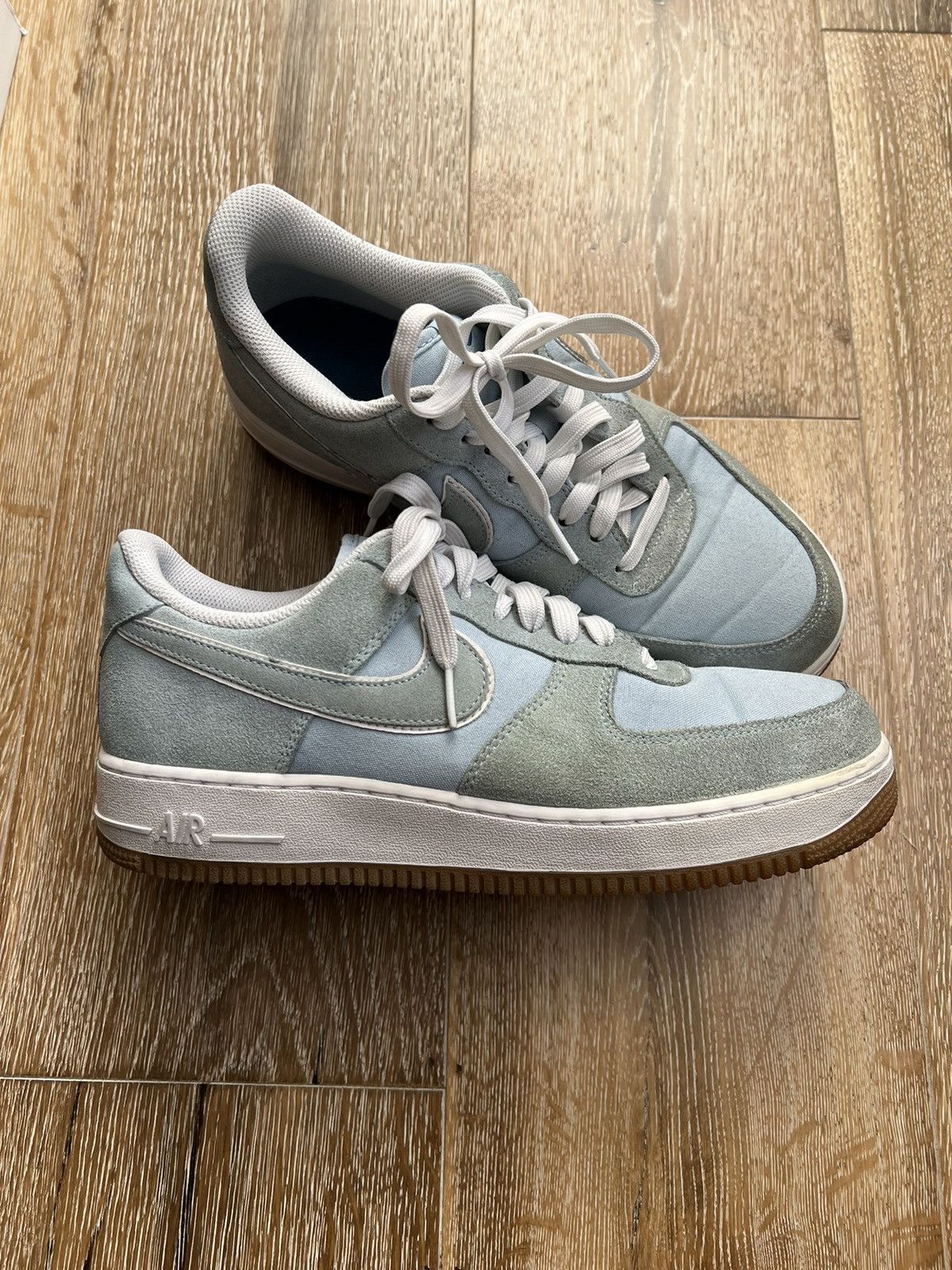 Nike Nike Air Force 1 Low Light Armory Blue Sneakers Size US 9.5 / EU 42-43 - 1 Thumbnail