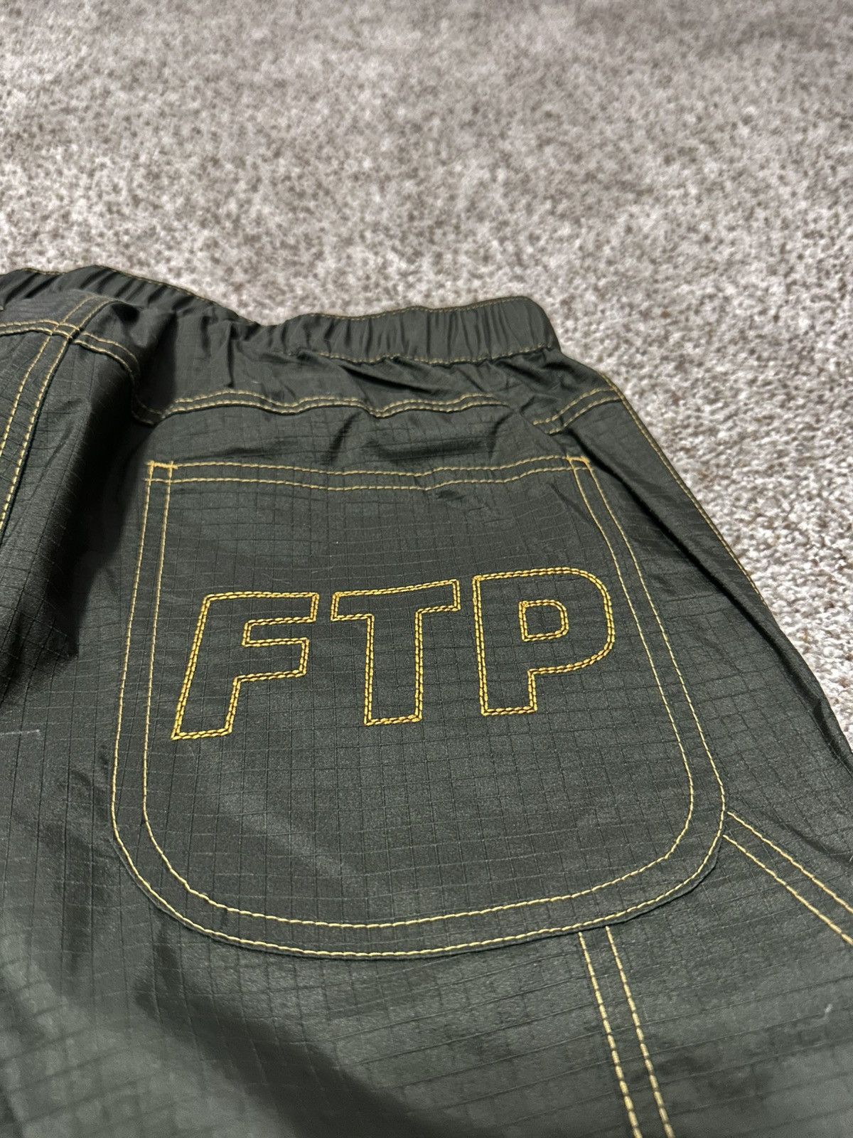 Fuck The Population FTP Nylon Pants/shorts Dark Green Size US 30 / EU 46 - 6 Thumbnail