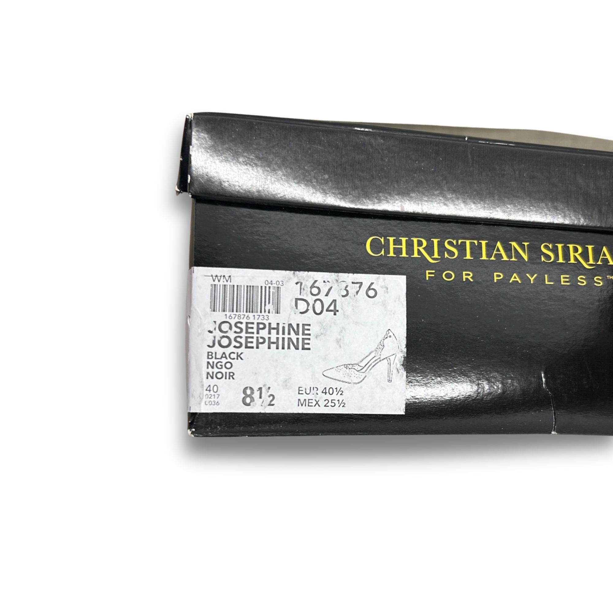 Christian Siriano Christian Siriano Black Josephine Lace-Up Heels Size 8.5 Poi Size US 8.5 / IT 38.5 - 8 Thumbnail