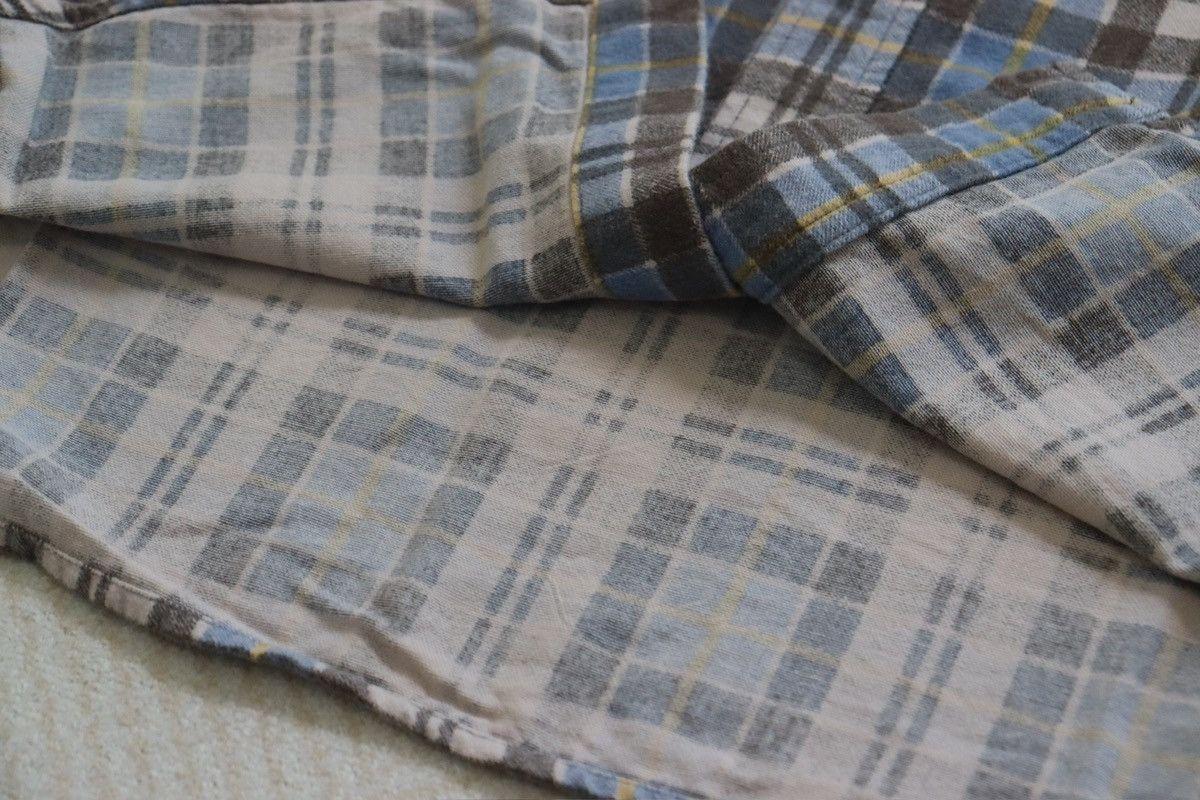 Visvim Visvim 24ss Pioneer Khadi Check Shirt size4 Size US XL / EU 56 / 4 - 8 Thumbnail