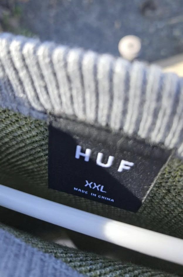 Huf Huf buddy sweater Size US XXL / EU 58 / 5 - 4 Thumbnail