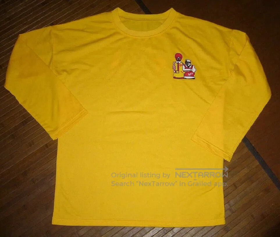 VINNY's KFC X McDonald's Vintage Long Sleeve T-Shirt. Size US M / EU 48-50 / 2 - 2 Thumbnail